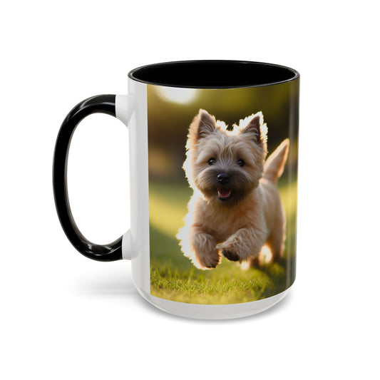 Cairn Terrier Accent Coffee Mug - Perfect Gift for Dog Lovers