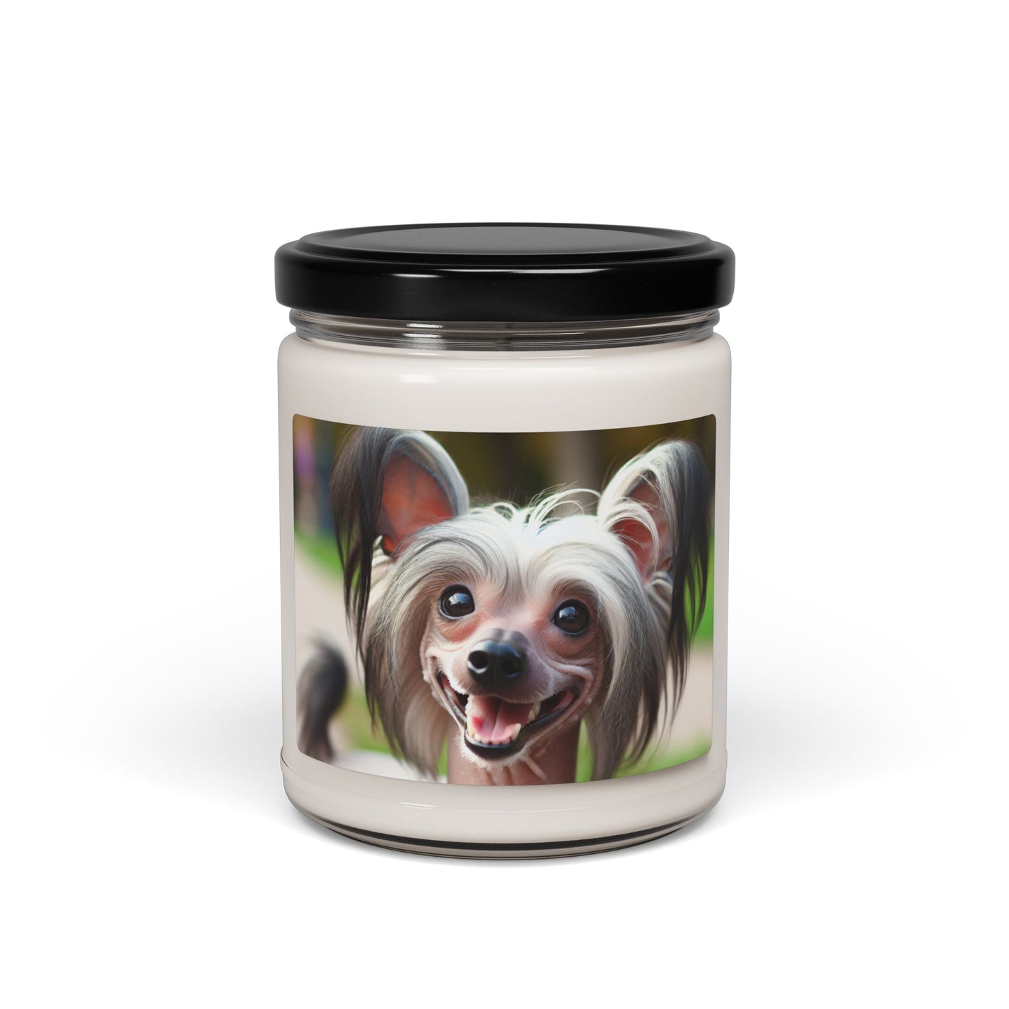 Chinese Crested Dog- Scented Soy Candle, 9oz