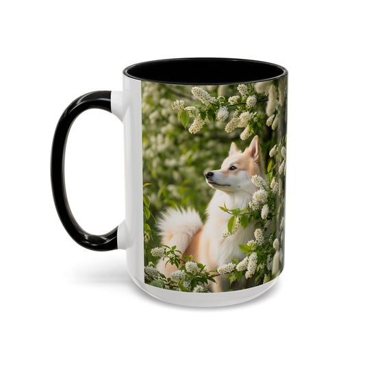 Finnish Spitz Accent Coffee Mug - Perfect Gift for Dog Lovers