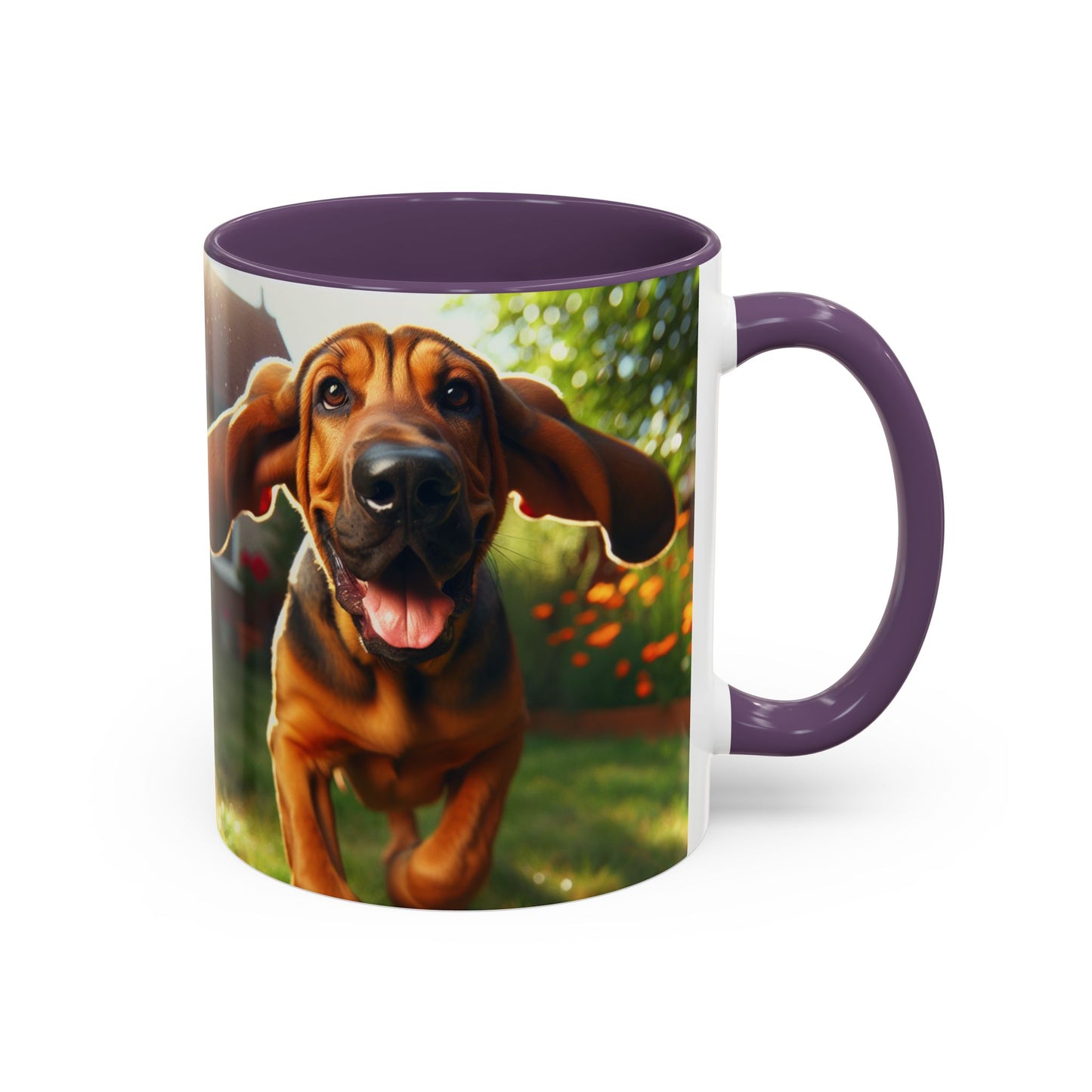 Bloodhound Accent Coffee Mug - Perfect Gift for Dog Lovers