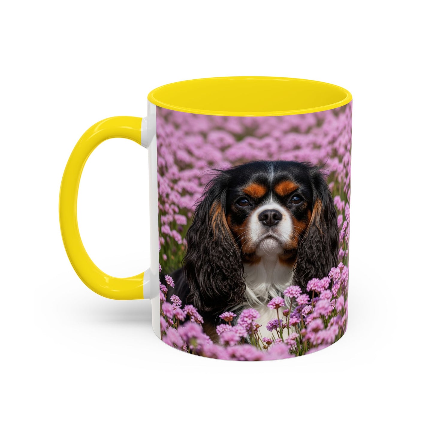 Taza de café con detalles de King Charles Spaniel: el regalo perfecto para los amantes de los perros.