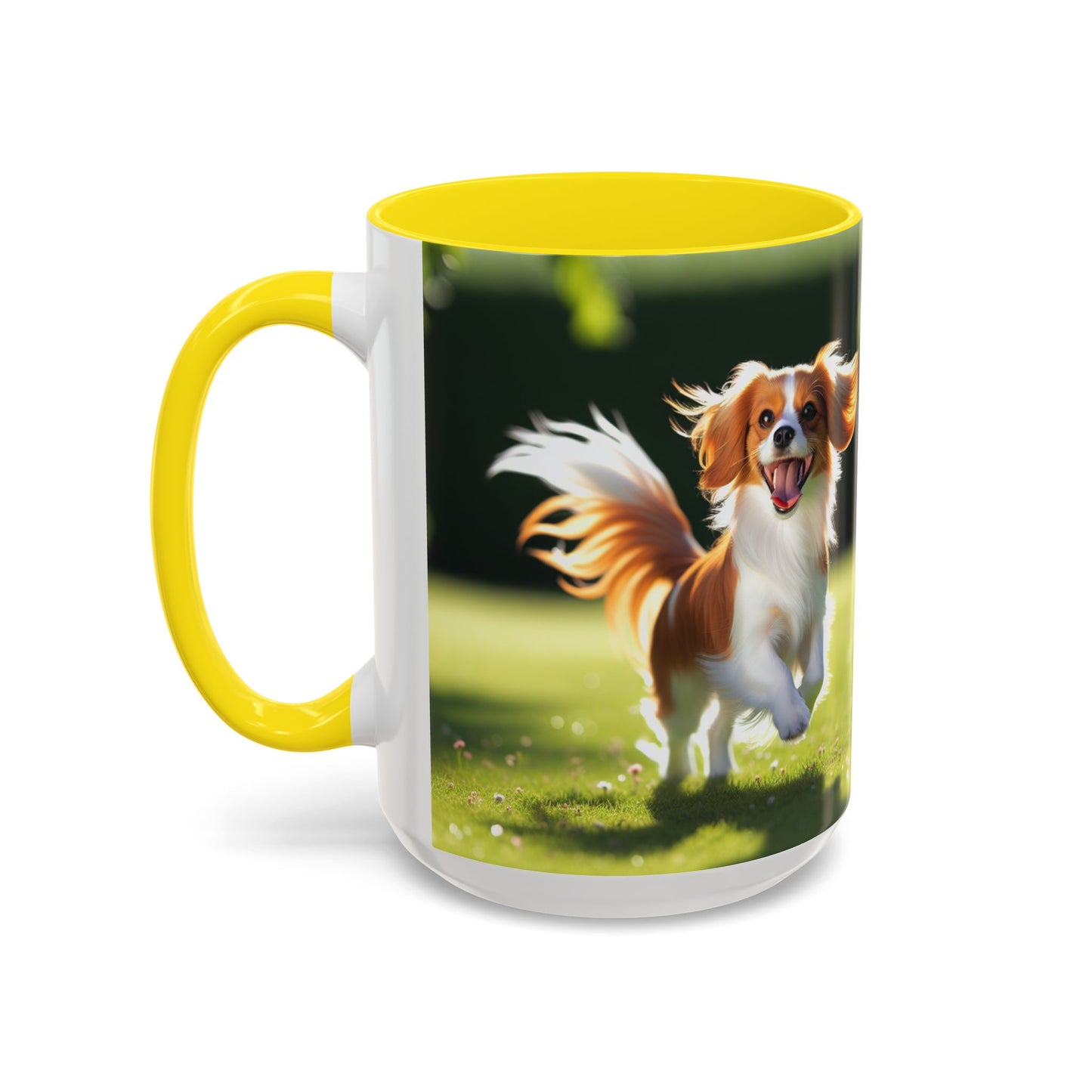 Nederlandse Kooikerhondje Accent Coffee Mug - Cadeau parfait pour les amoureux des chiens