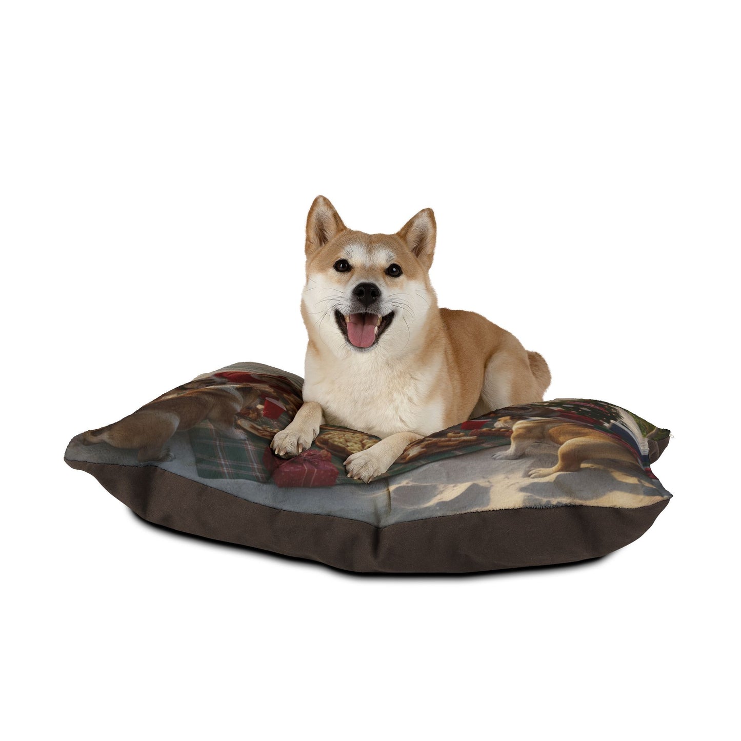 Bulldogs Beach Holiday Picnic Pet Bed