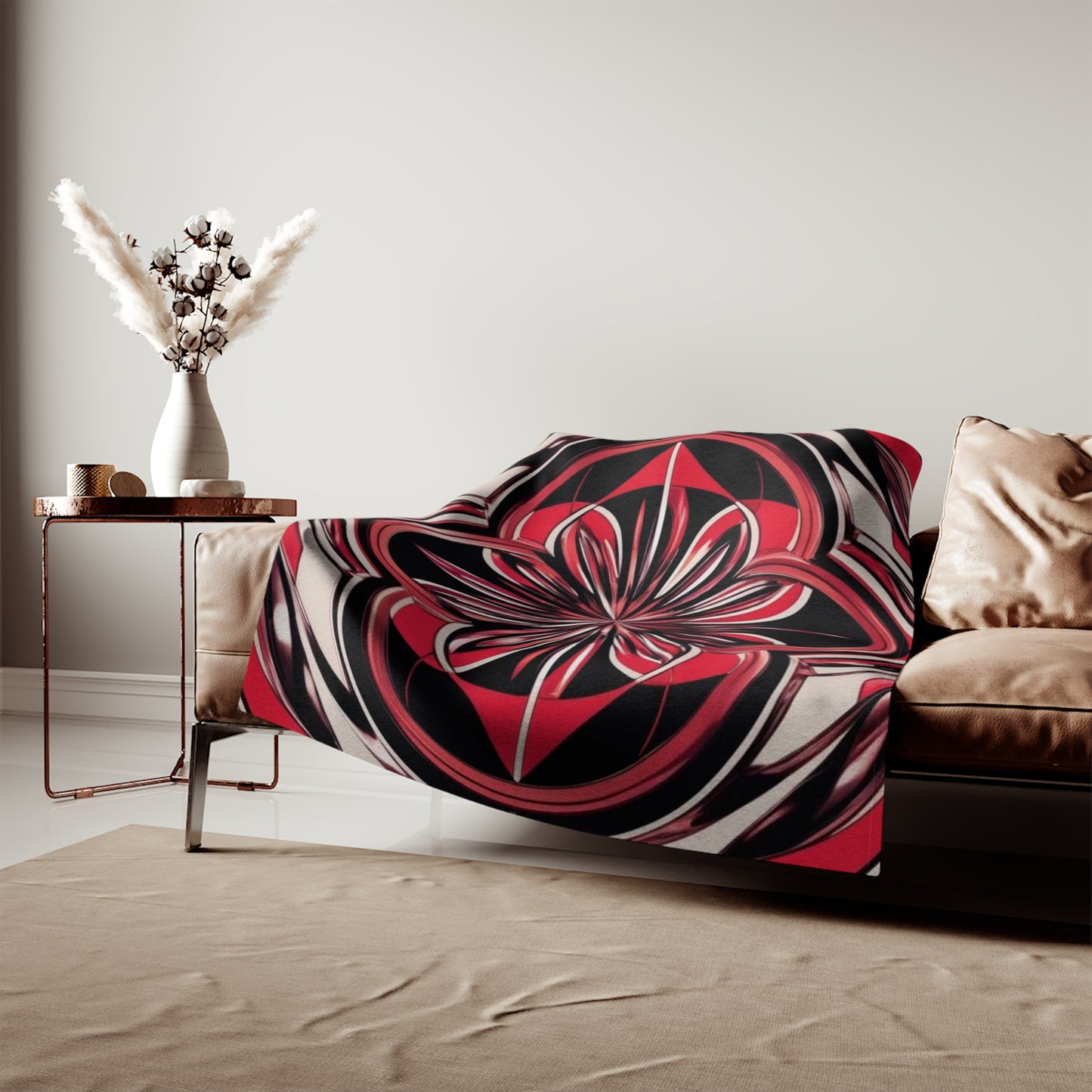 Optical Illusion Sweatshirt Blanket