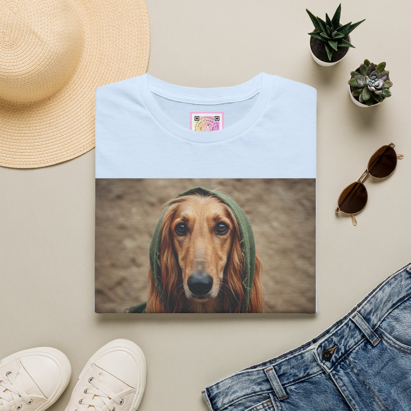 Canine Canvas Collection: McCurry Homage Tee Shirt