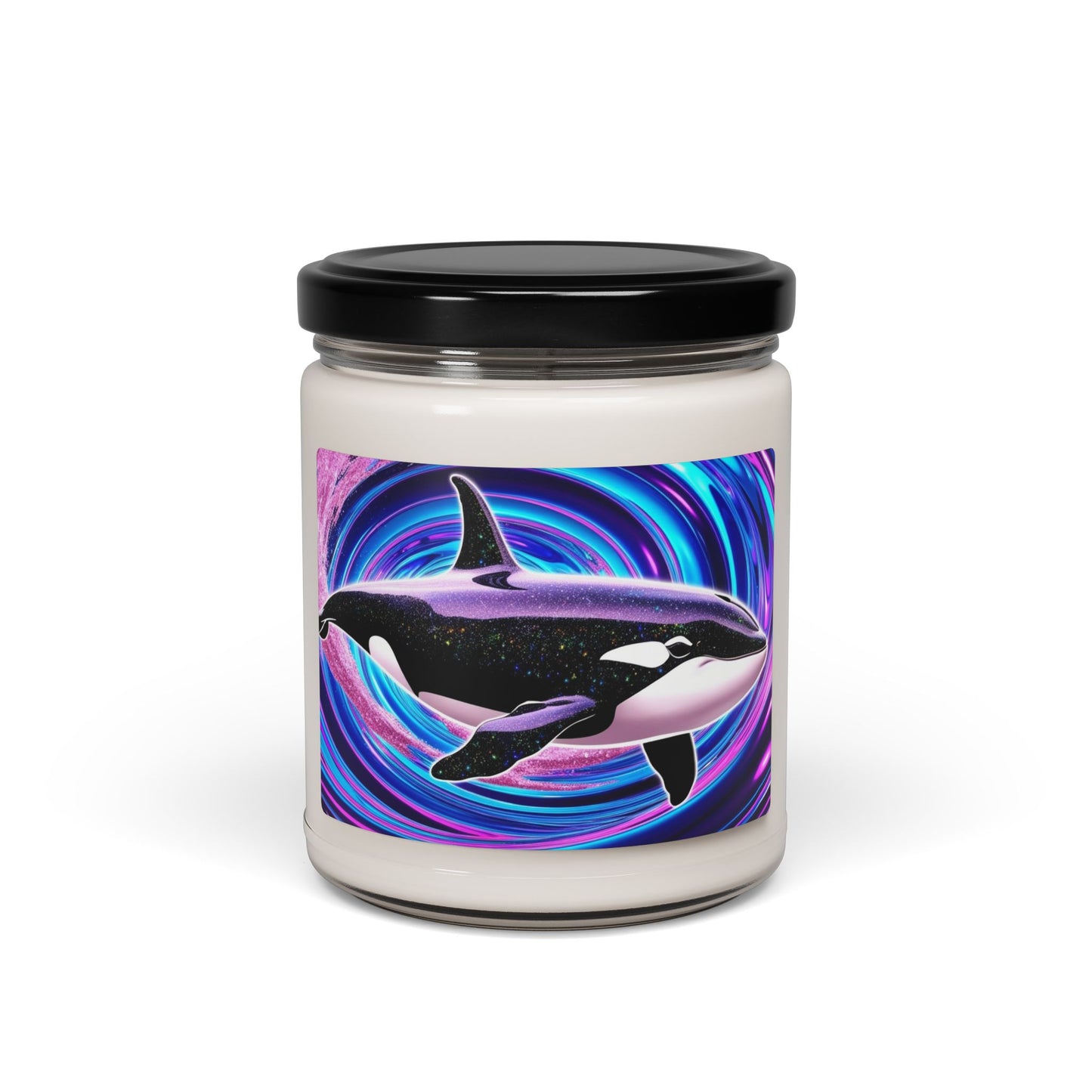 Psychedelic Orca- Scented Soy Candle, 9oz