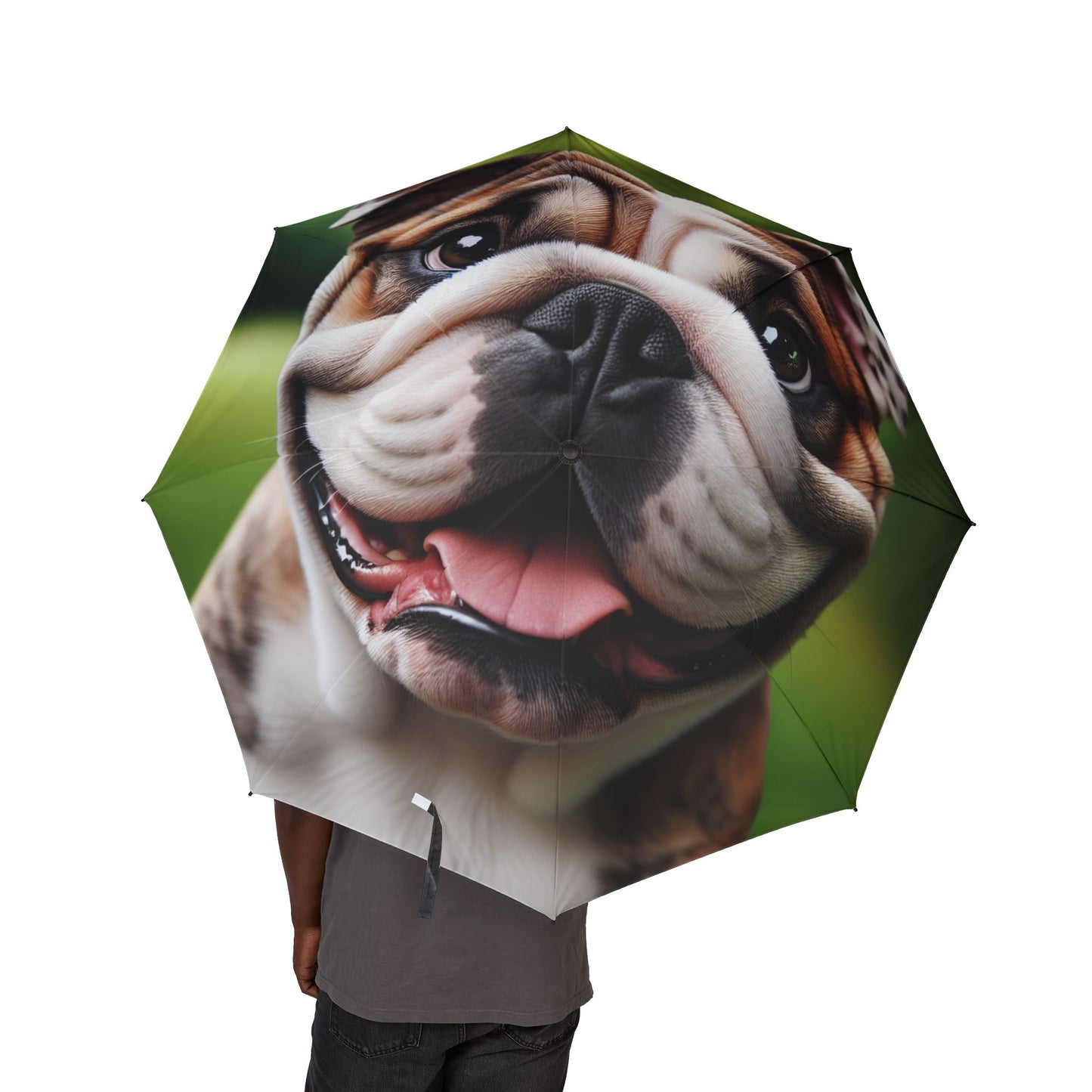 Paraguas plegable semiautomático Bulldog británico