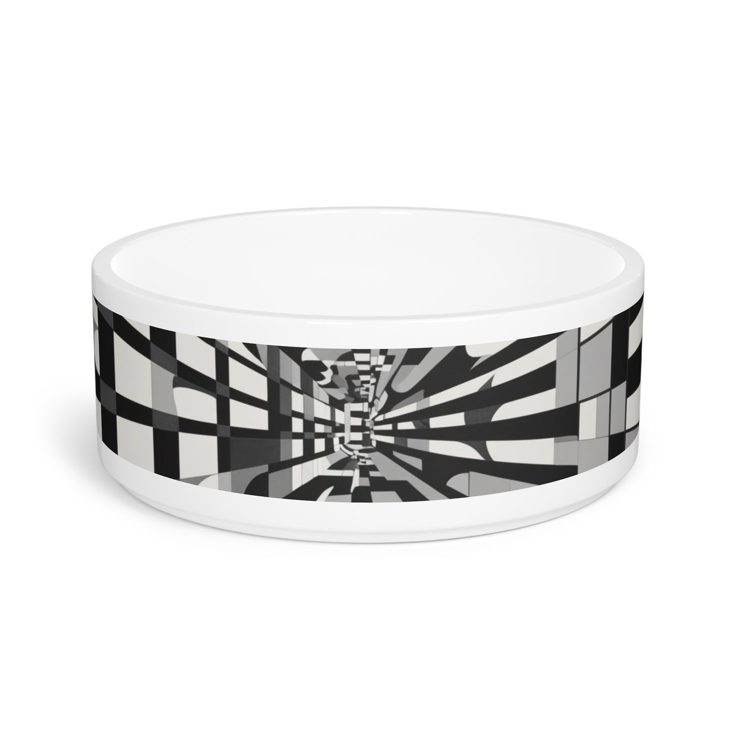 Optical Illusion Pet Bowl