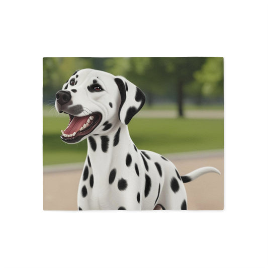 Dalmatian Sweatshirt Blanket