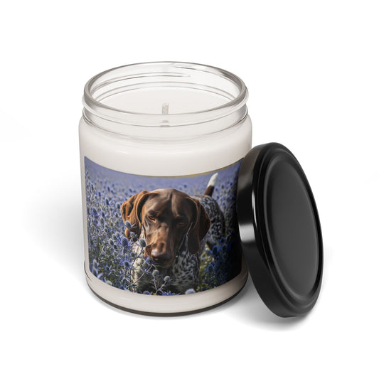 German Shorthaired Pointer- Scented Soy Candle, 9oz