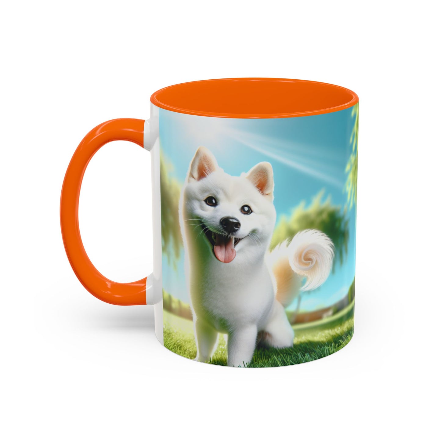 Mug Kishu Ken Accent Coffee - Cadeau idéal pour les amoureux des chiens