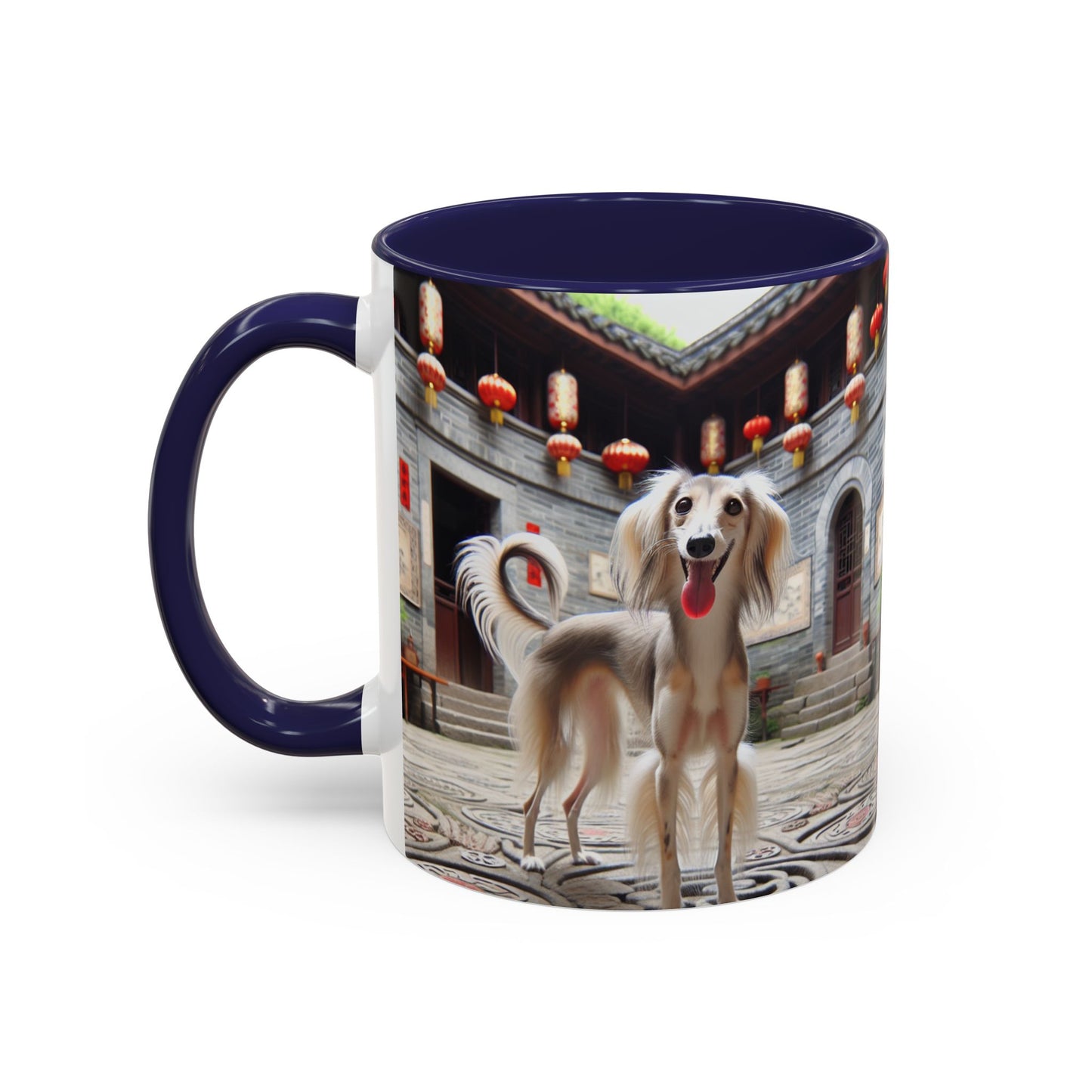 Chinese Saluki Accent Coffee Mug - Perfect Gift for Dog Lovers