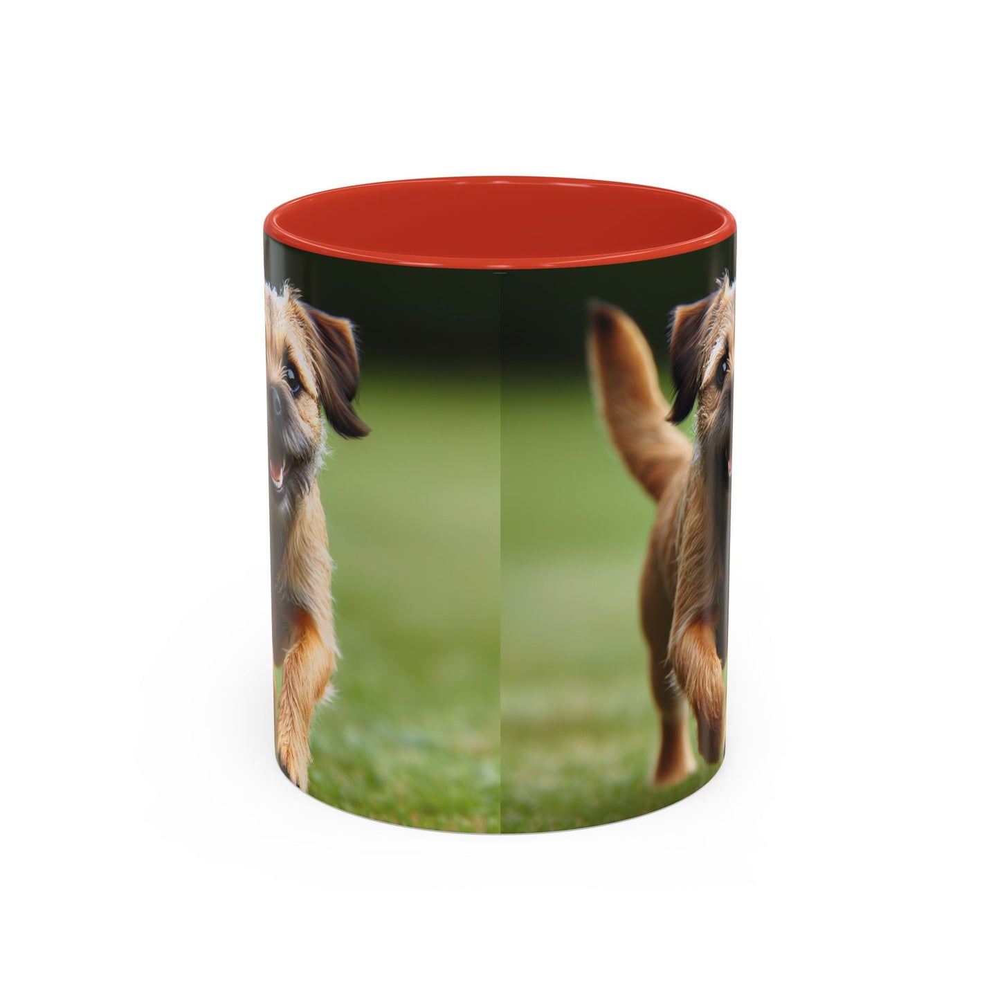 Border Terrier Accent Coffee Mug - Perfect Gift for Dog Lovers
