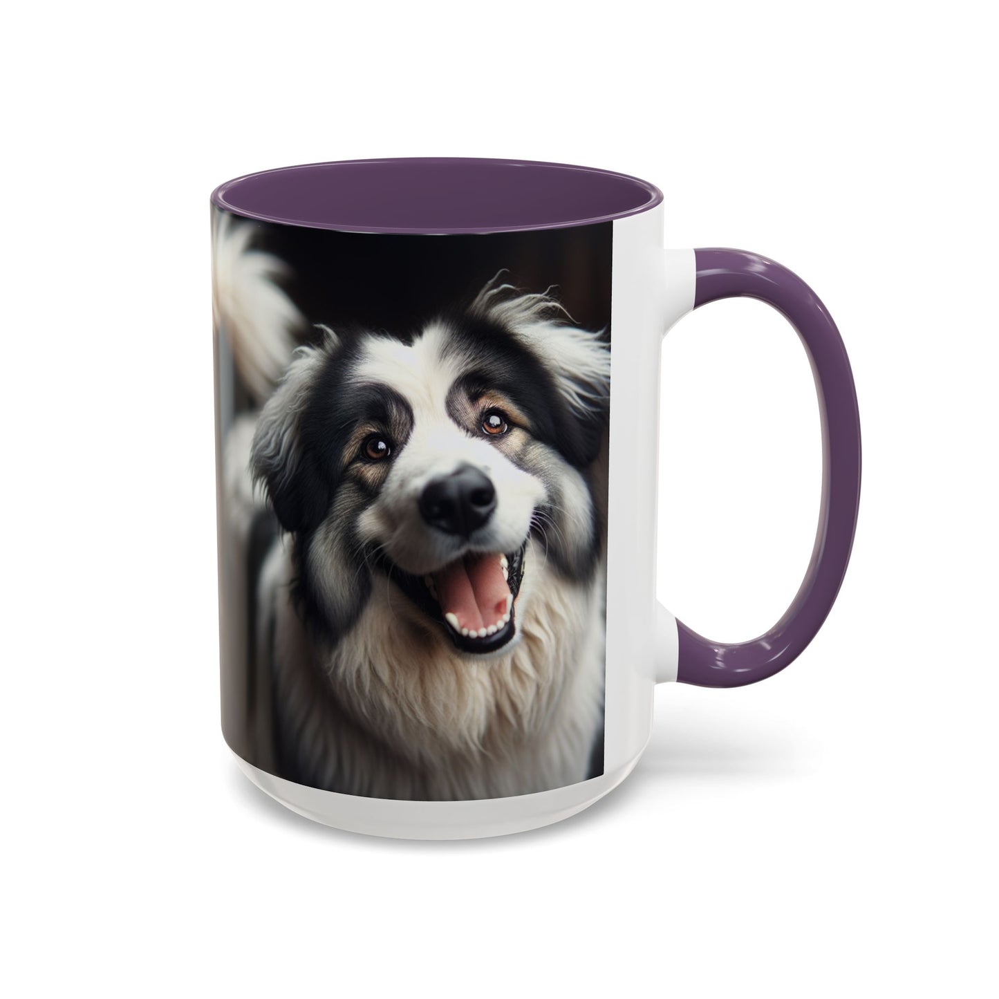 Mug à café avec motif de berger roumain Mioritic - Cadeau idéal pour les amoureux des chiens