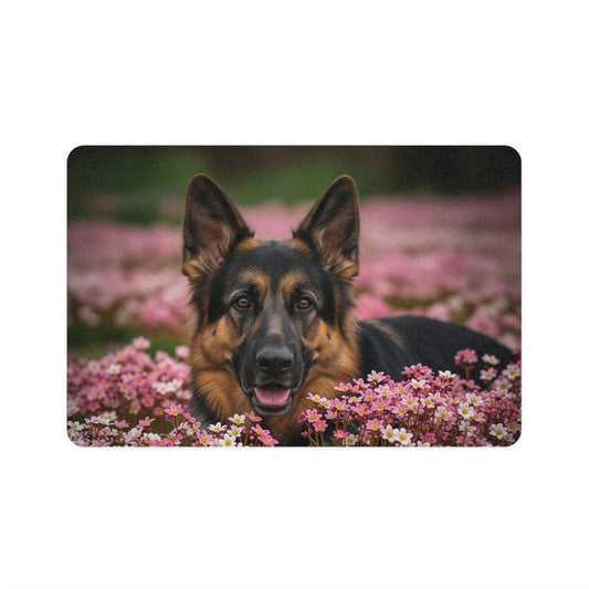 Pet Food Mat (12x18) - German Shepherd