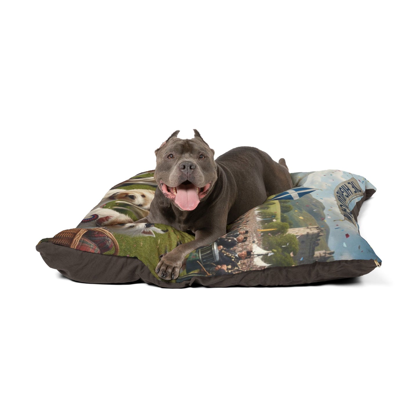 Highland Games Pet Bed