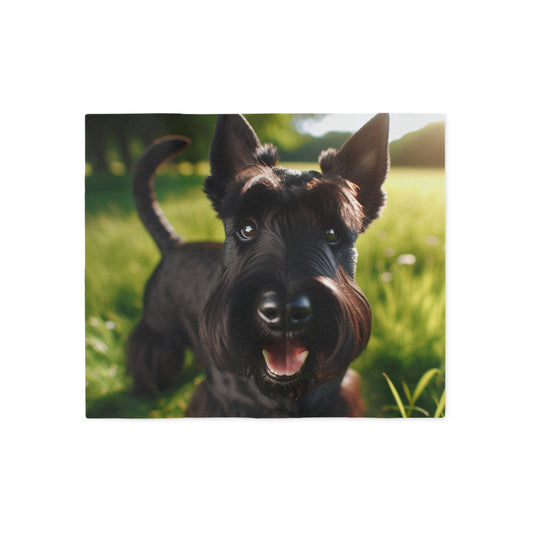Scottish Terrier Sweatshirt Blanket