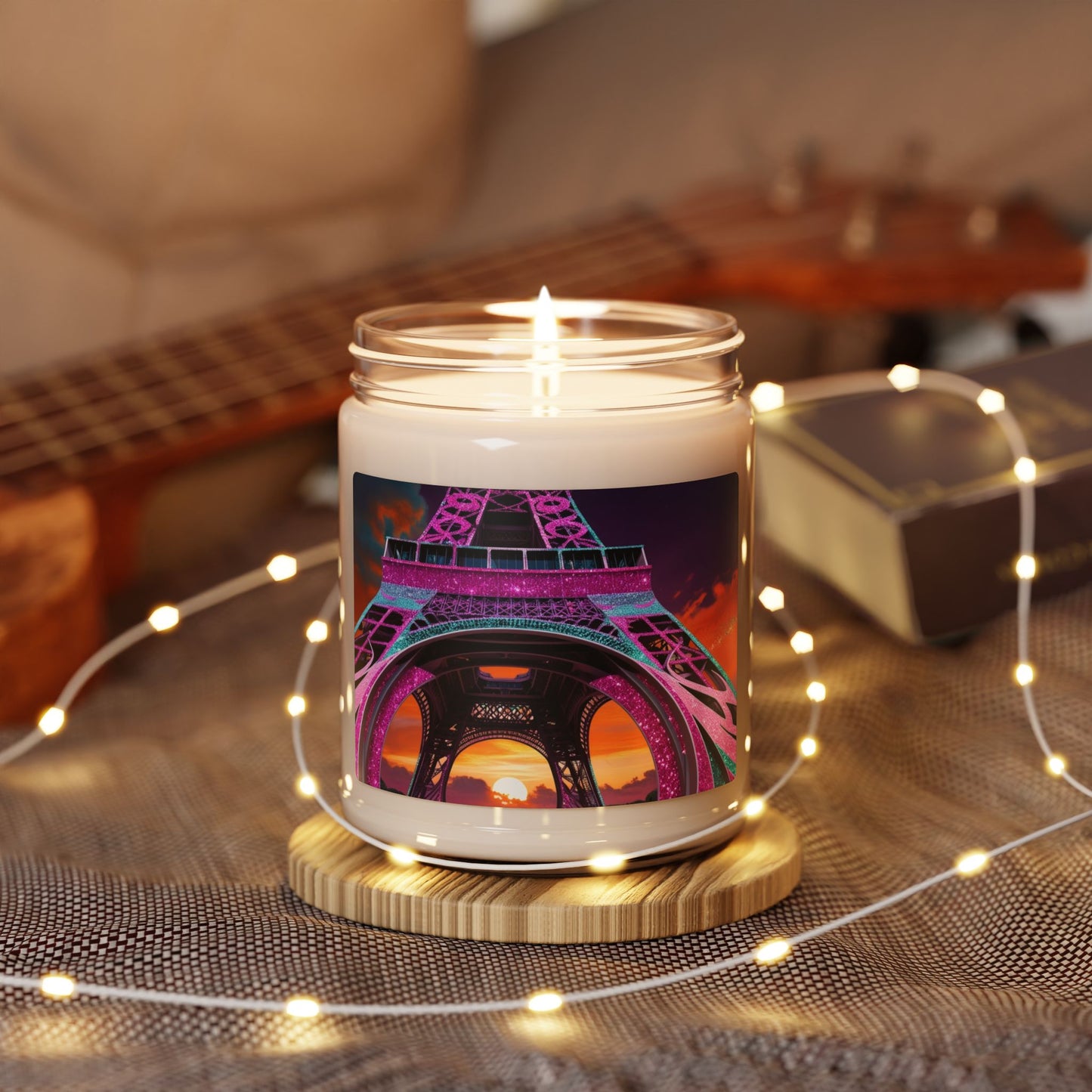 Eiffel Tower La Tour Eiffel- Scented Soy Candle, 9oz