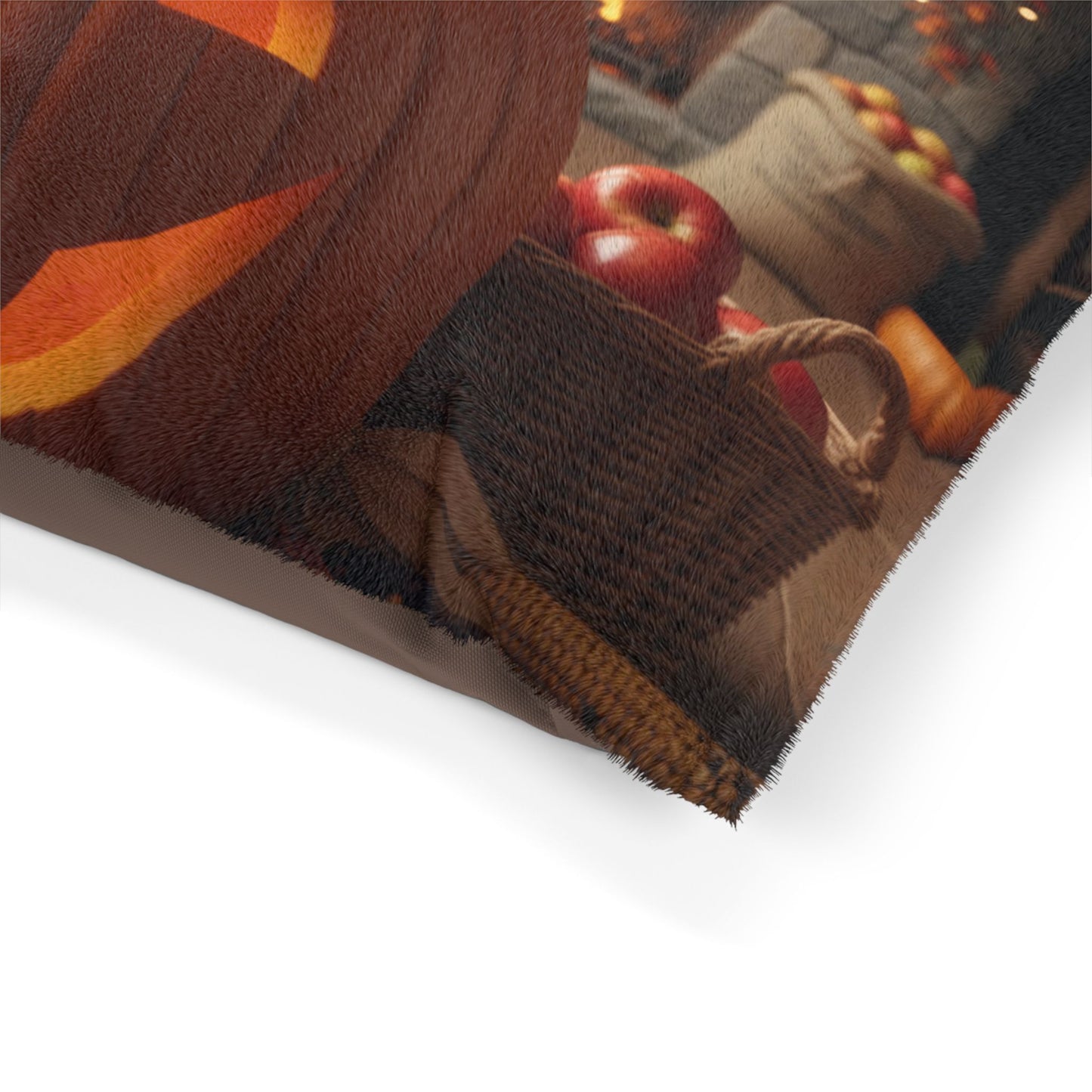 Halloween Pumpkin Jack-O'-Lantern Pet Bed