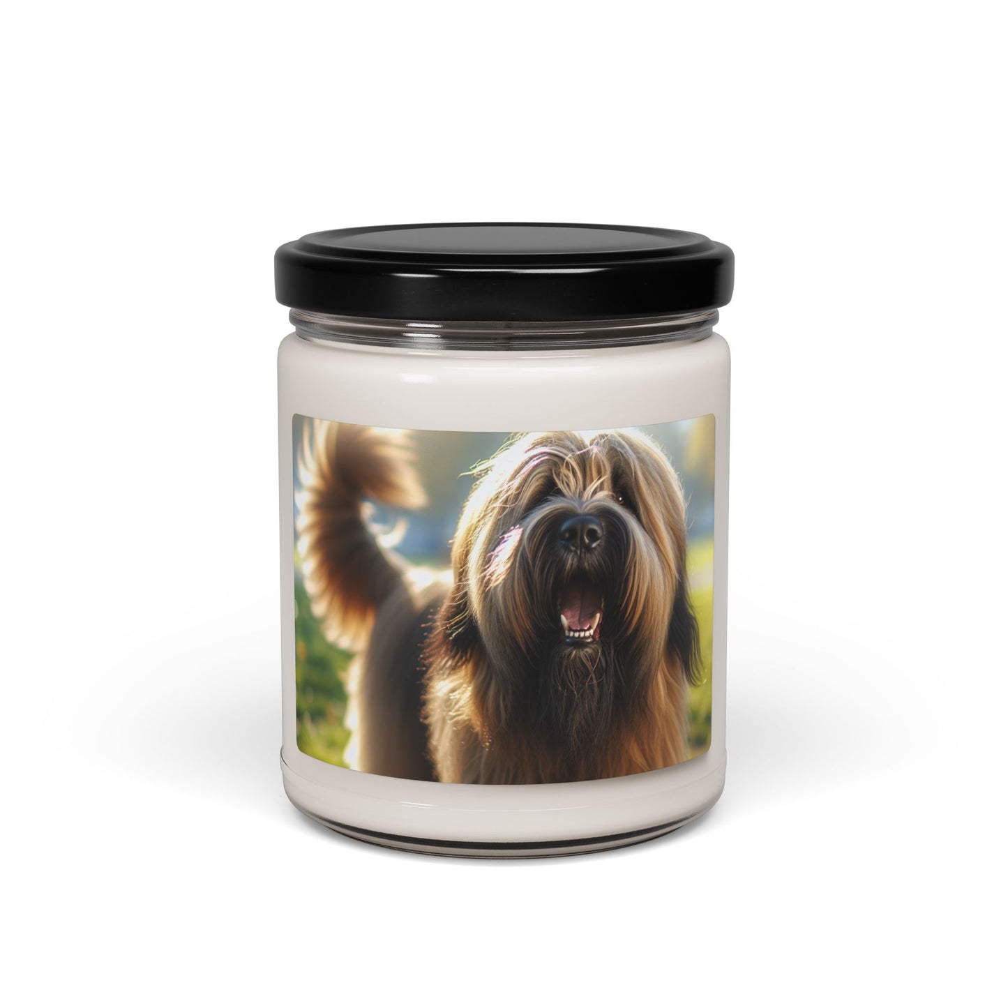 Briard Dog- Scented Soy Candle, 9oz