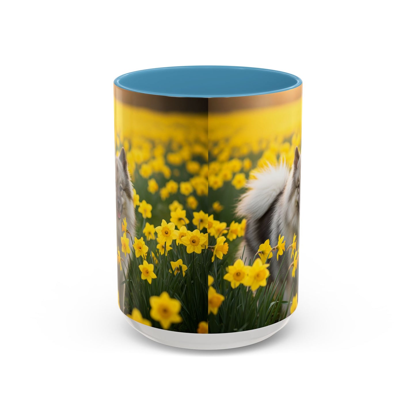 Taza con detalles de Keeshond: el regalo perfecto para los amantes de los perros