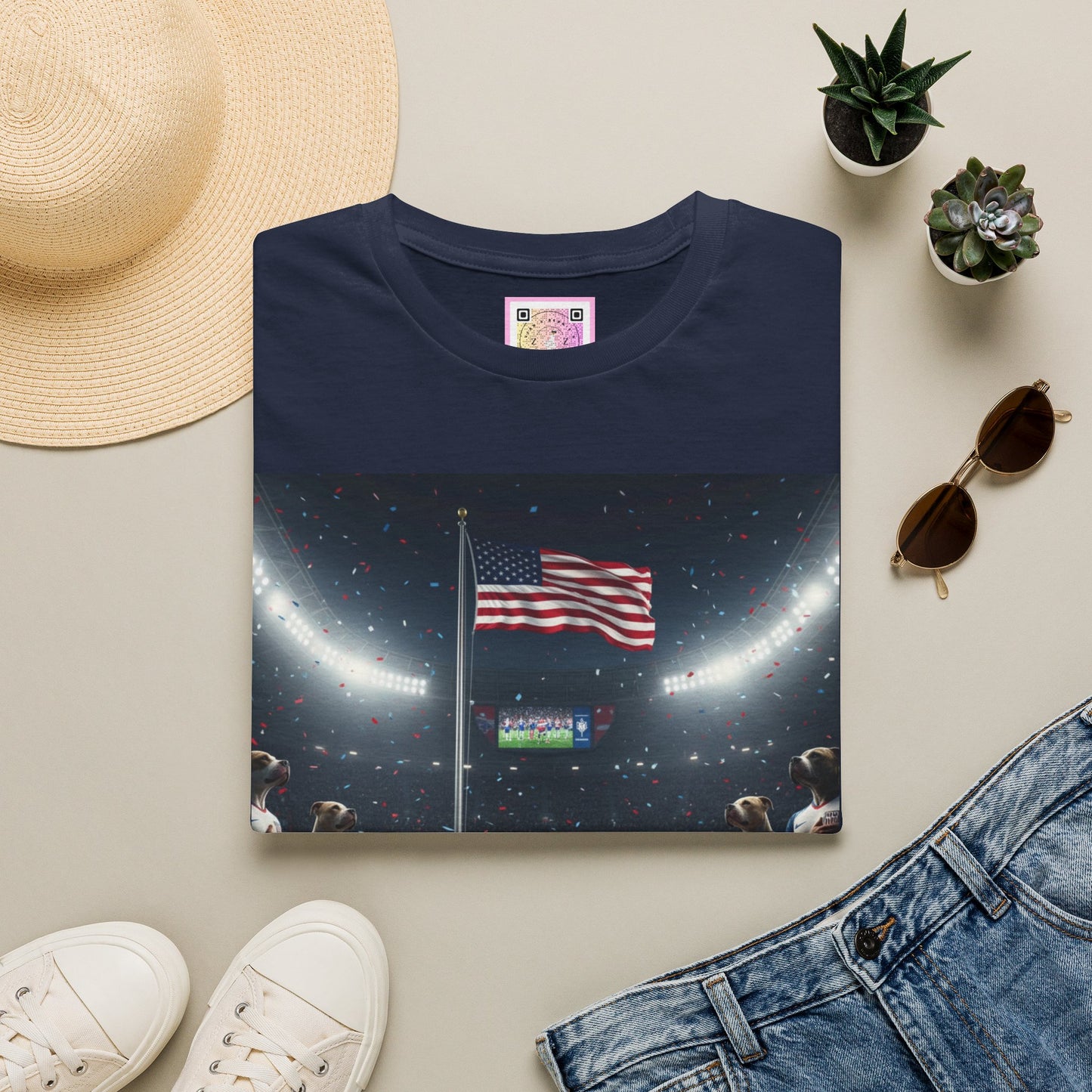 American Flag Championship T‑Shirt