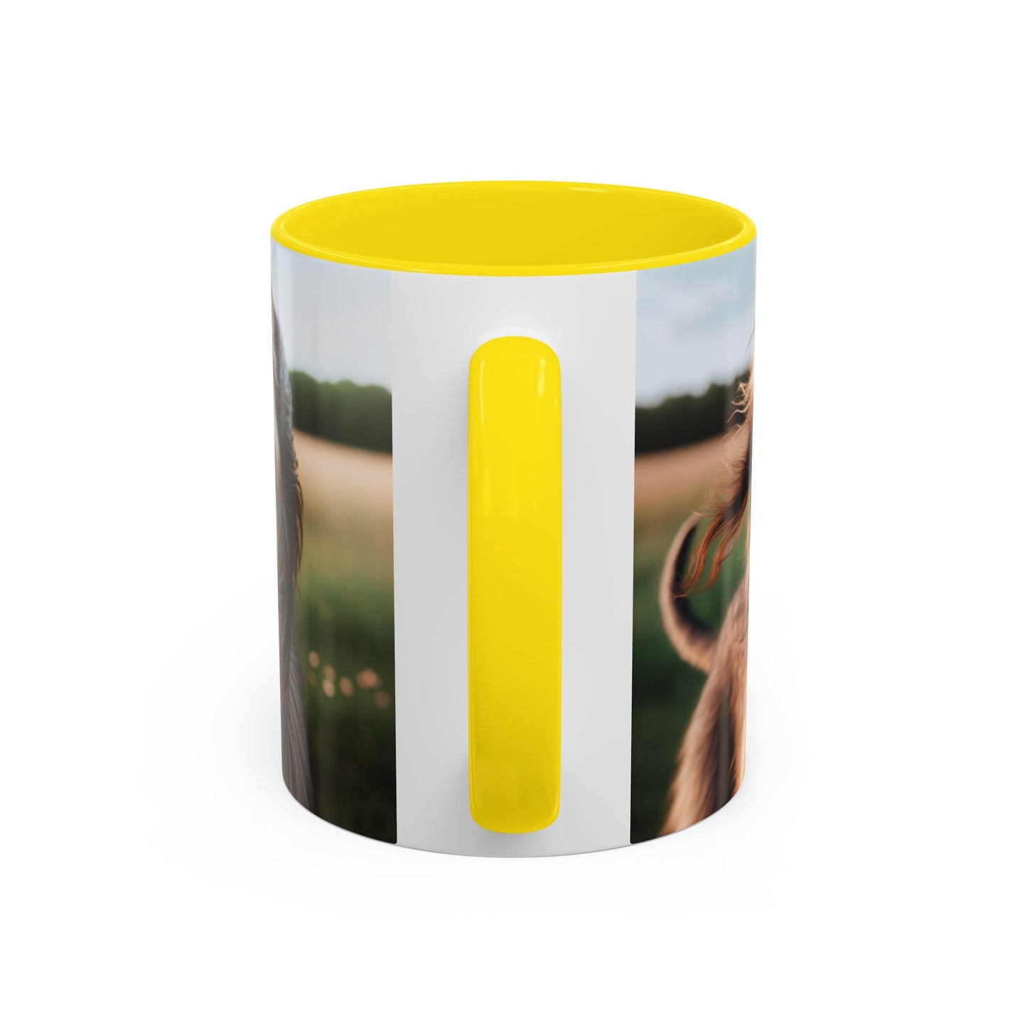 Scottish Deerhound Accent Coffee Mug - Perfect Gift for Dog Lovers