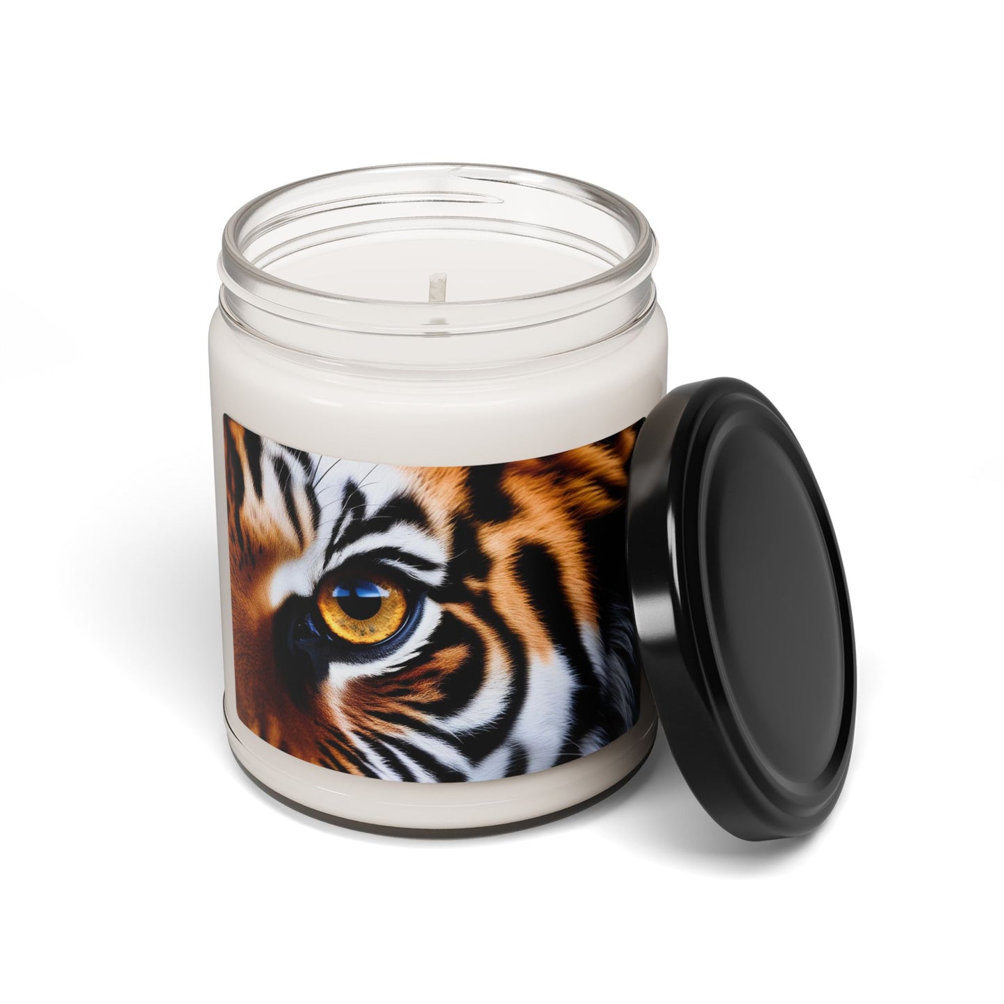 Close Up of a Tiger's Eye- Scented Soy Candle, 9oz