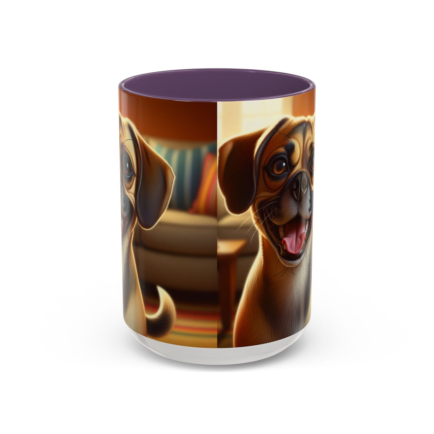 Taza de café con detalles de Puggle: el regalo perfecto para los amantes de los perros