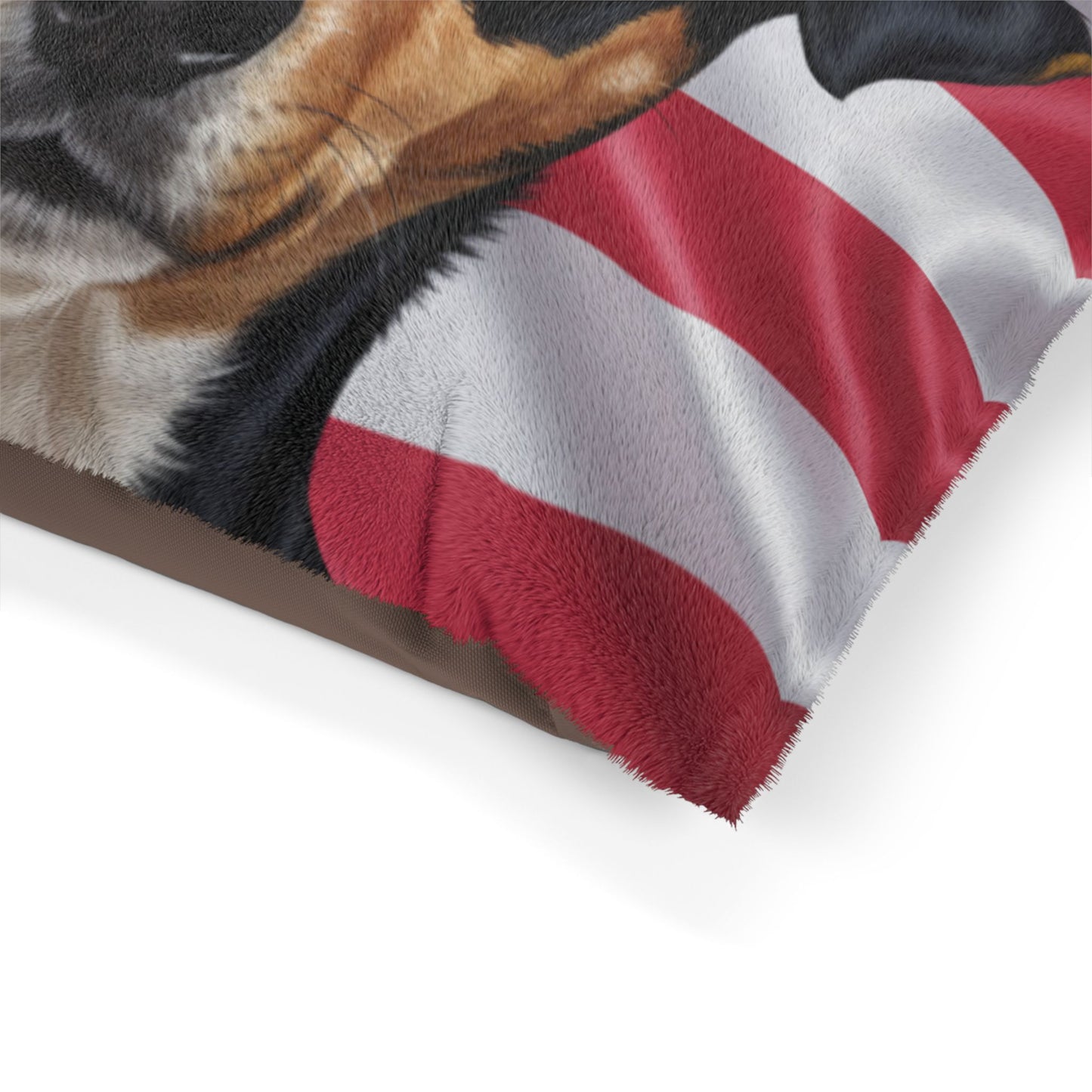 Teddy Roosevelt Terrier Patriotic Pet Bed