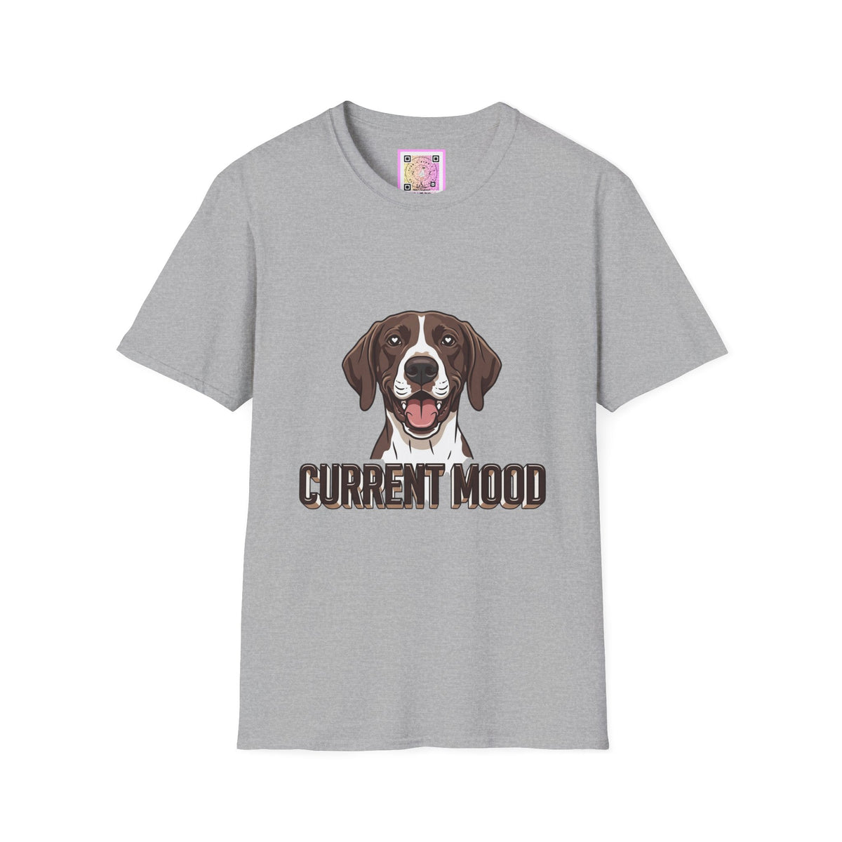 German Shorthaired Pointer Current Mood Tee Shirt