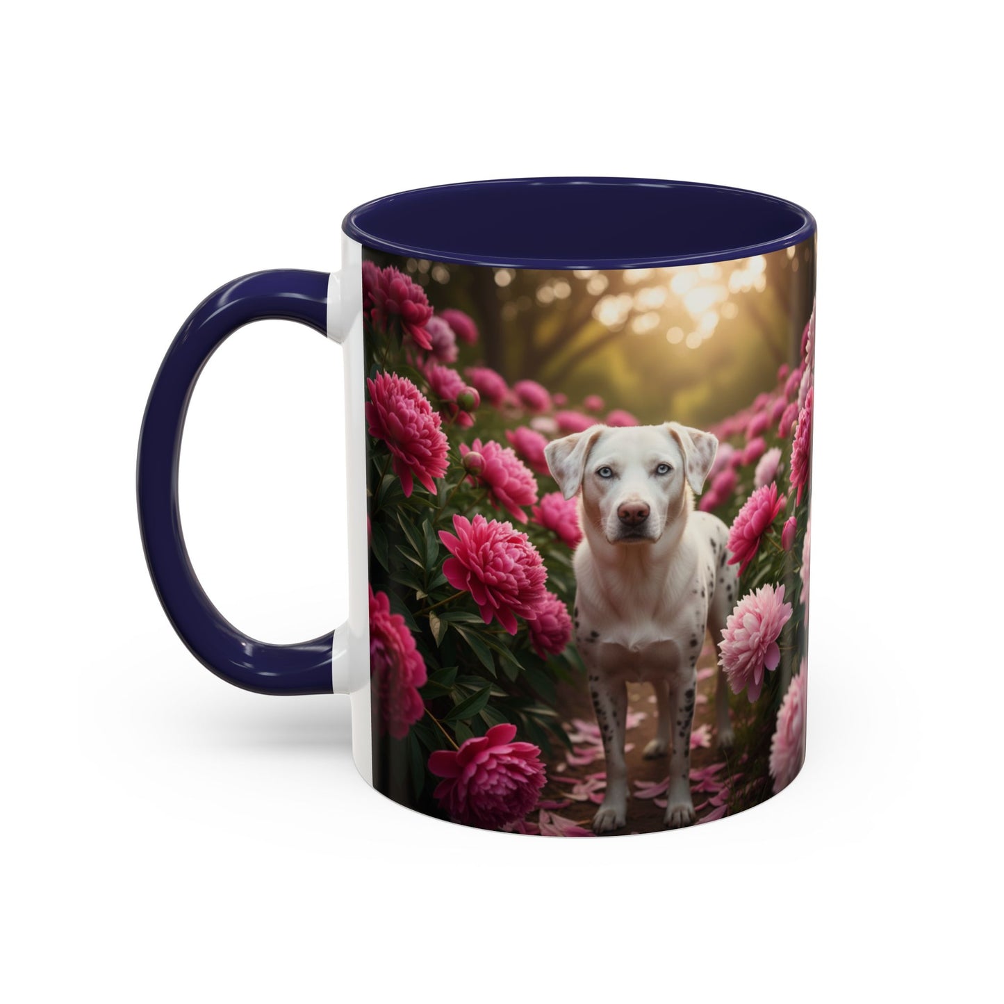 Catahoula Leopard Dog Accent Mug – Ceramic Coffee Cup