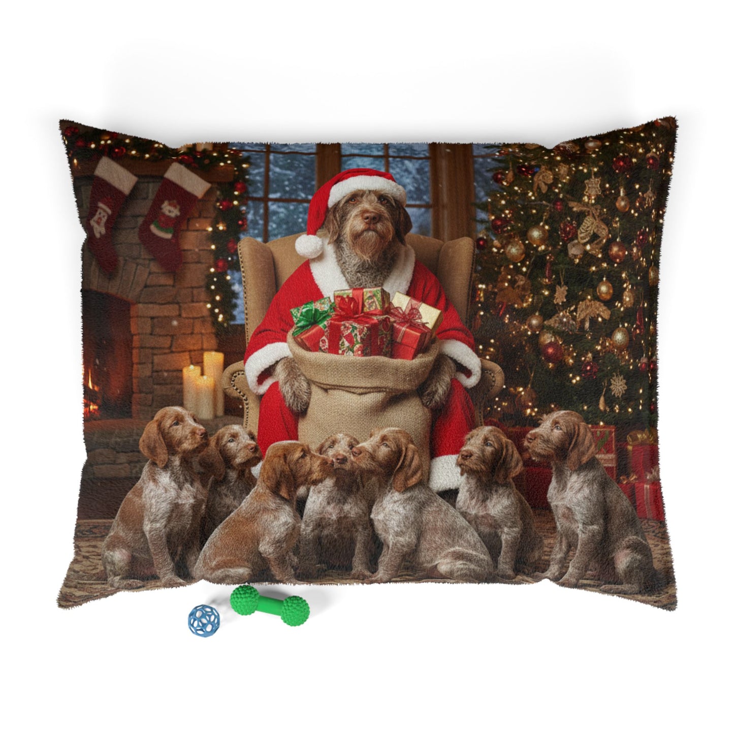 Papa Noel Pet Bed