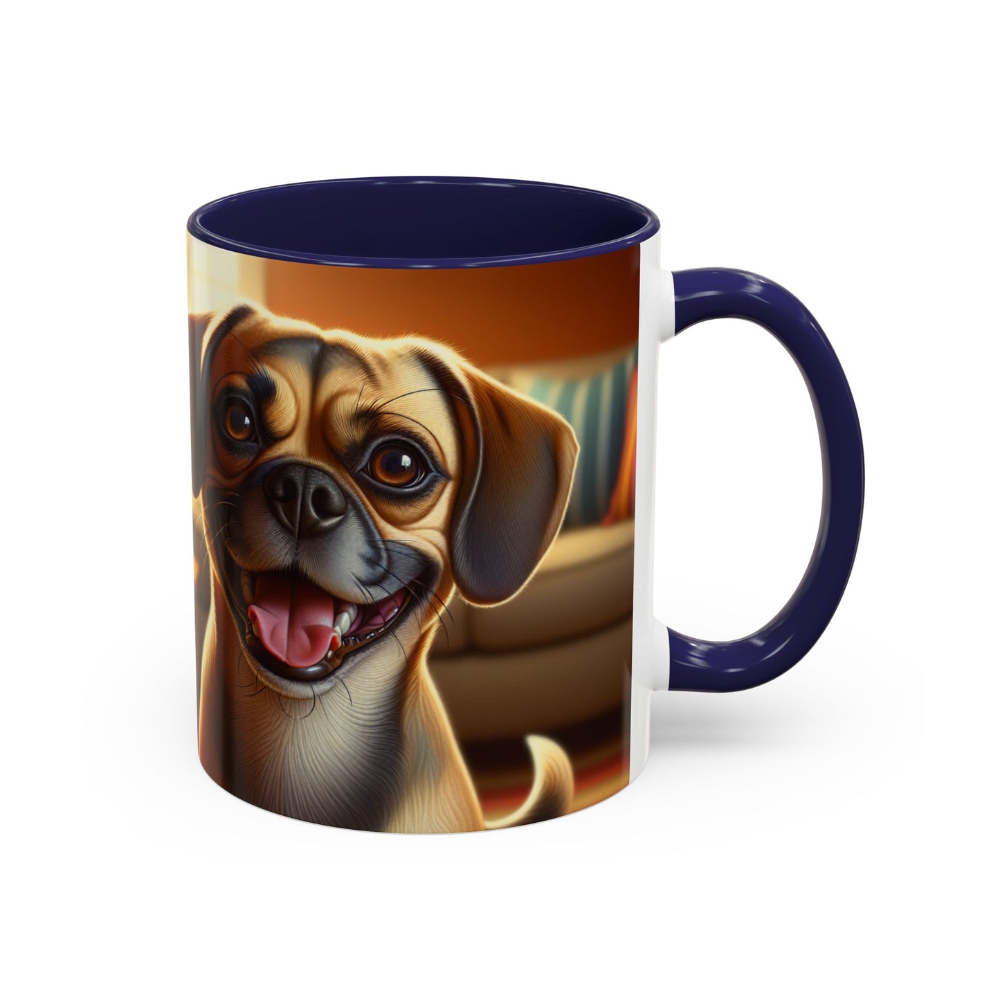 Taza de café con detalles de Puggle: el regalo perfecto para los amantes de los perros