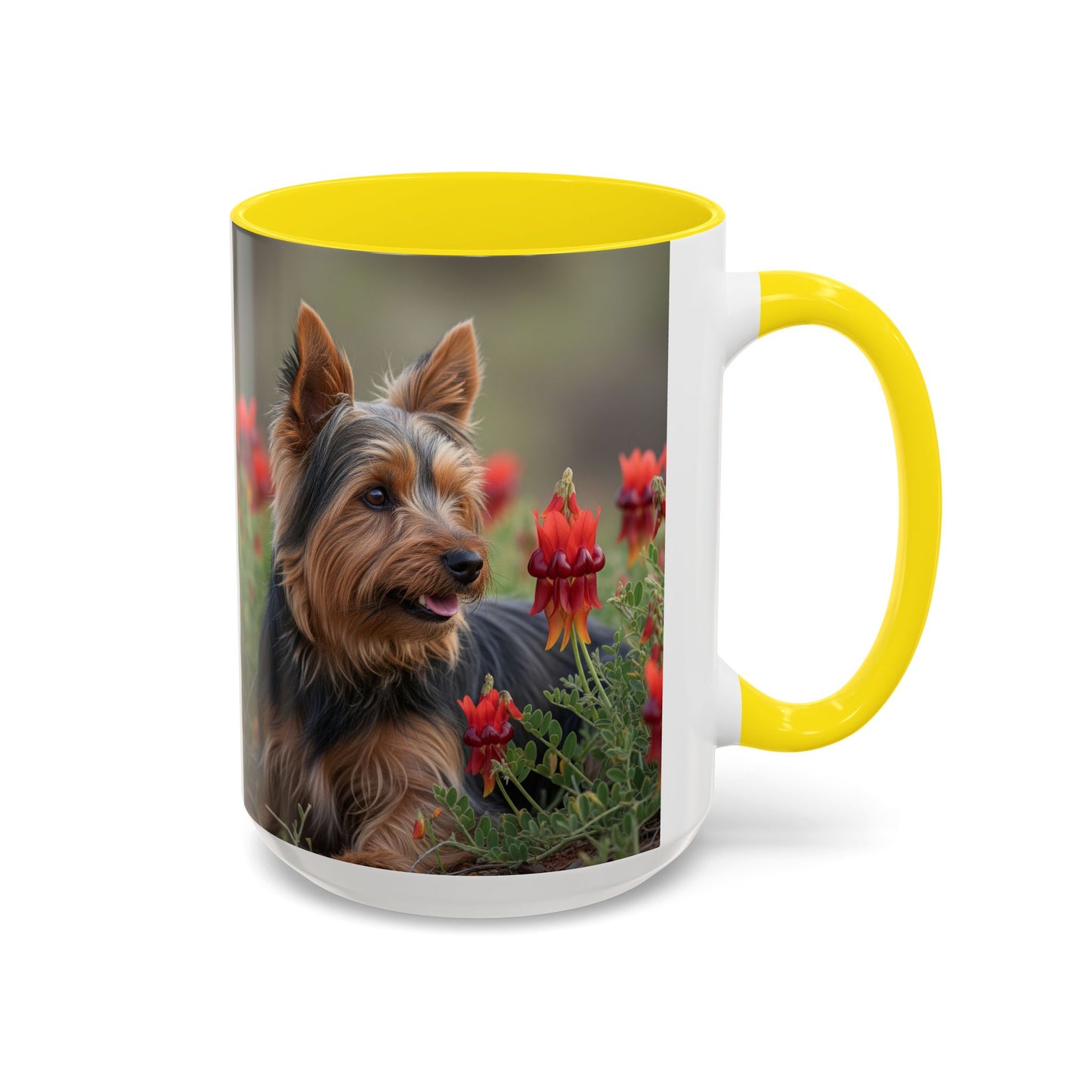 Taza con detalles de Silky Terrier: el regalo perfecto para los amantes de los perros