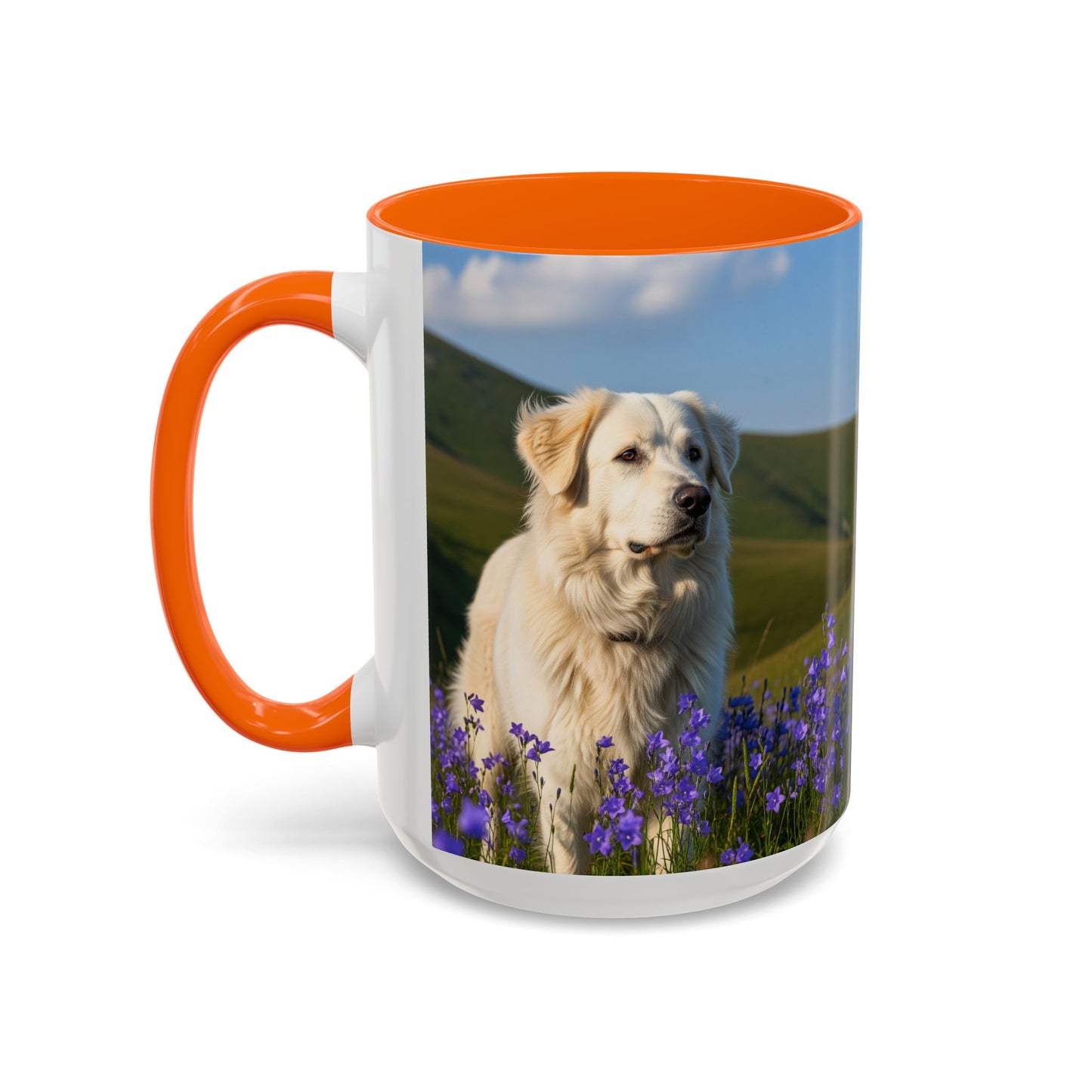 Mug à café avec motif Berger des Carpates roumain - Cadeau idéal pour les amoureux des chiens
