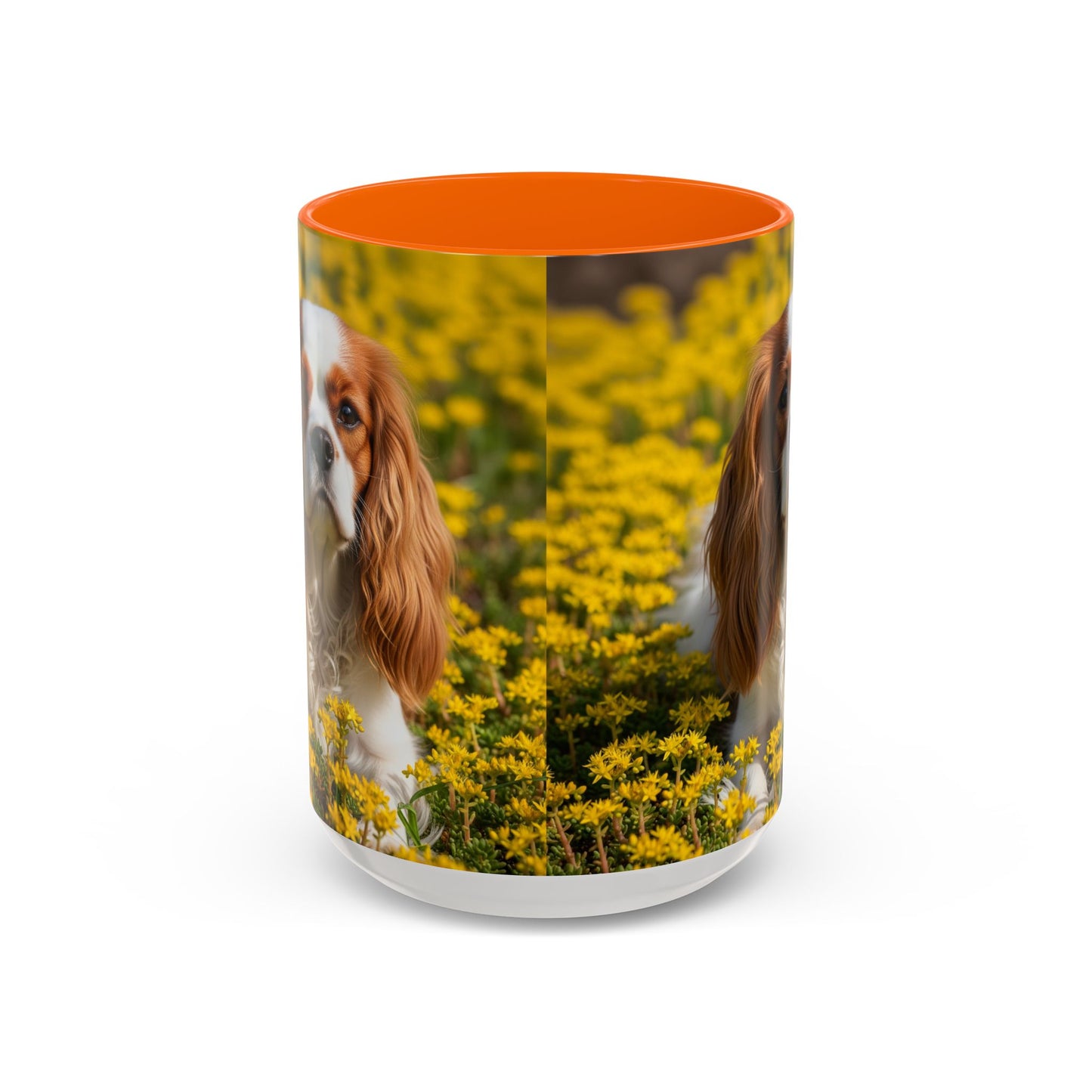 Cavalier King Charles Spaniel Accent Coffee Mug - Perfect Gift for Dog Lovers