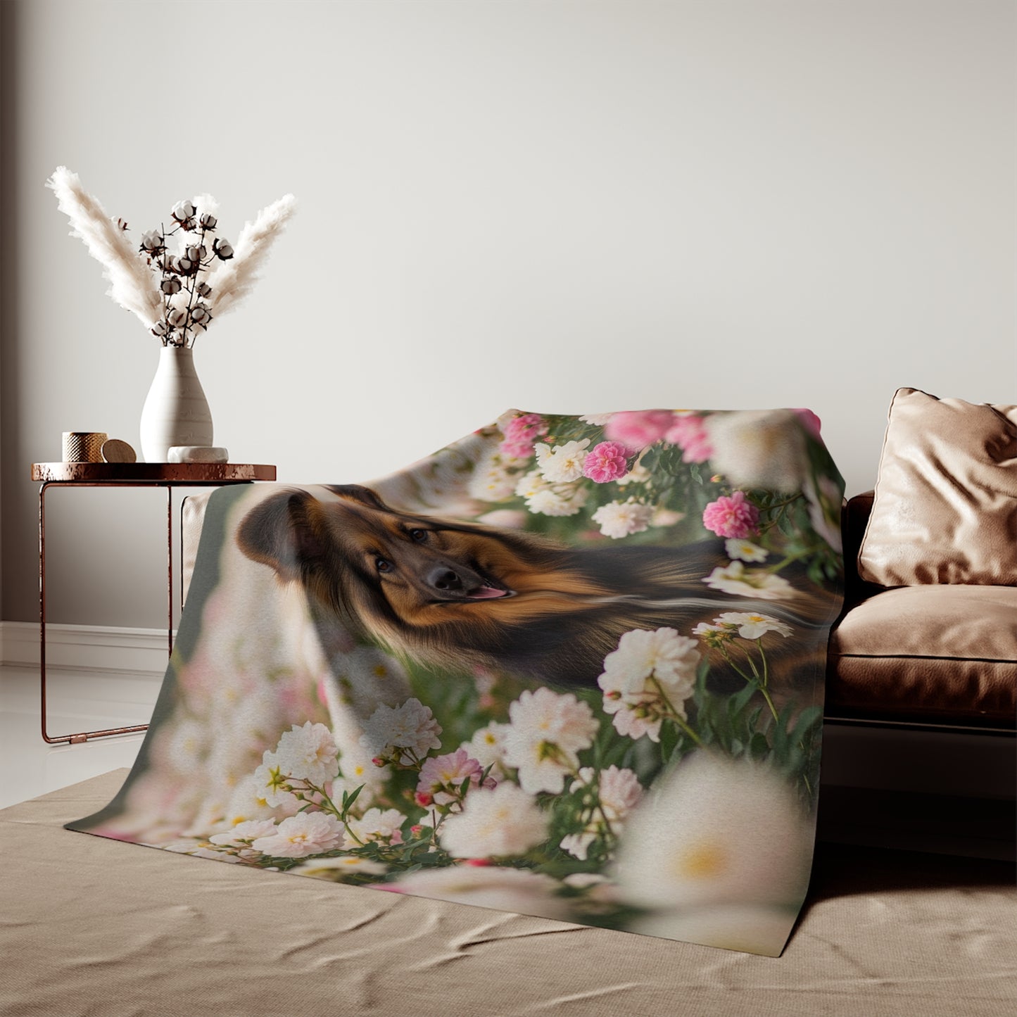 Bohemian Shepherd Sweatshirt Blanket