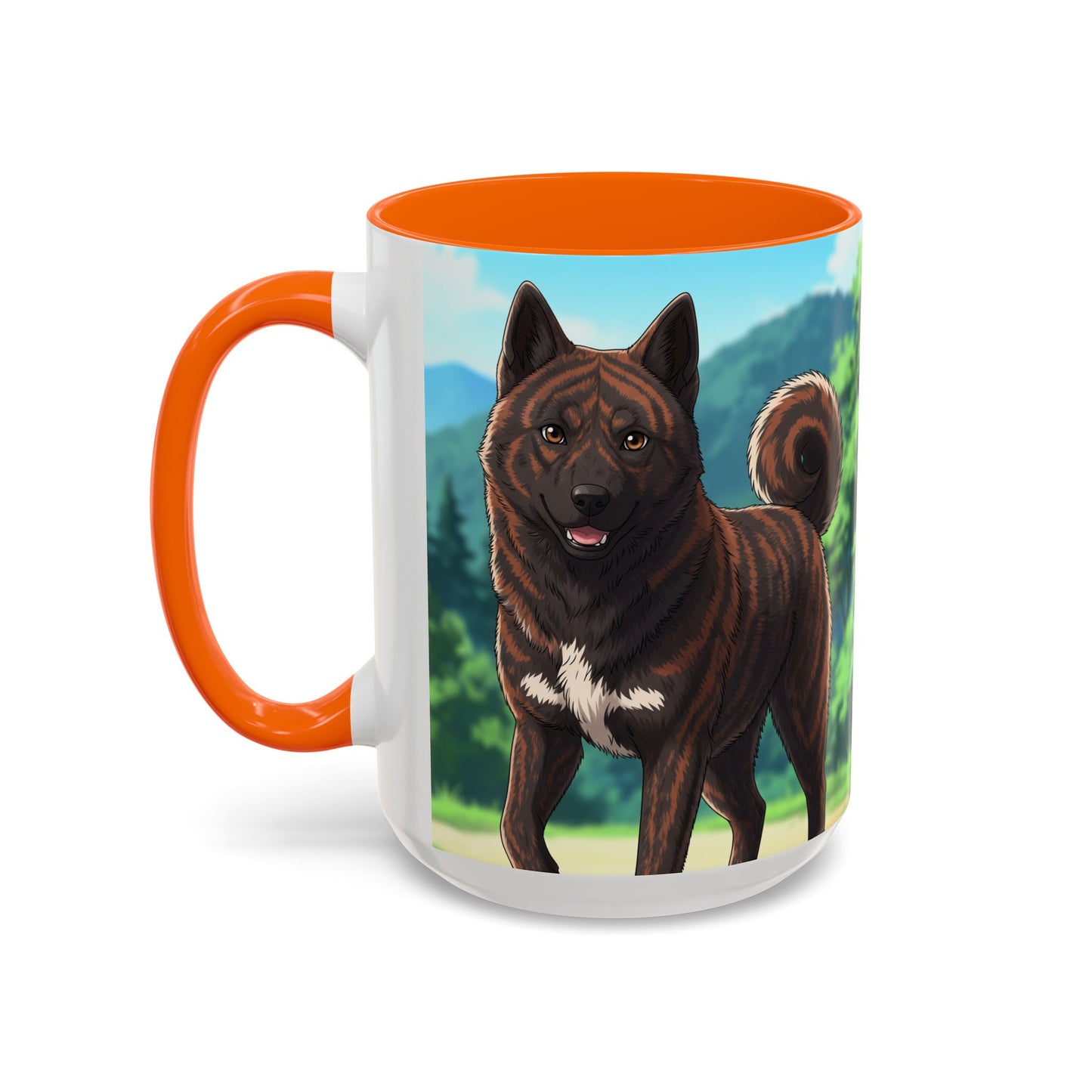 Mug à café Kai Ken Accent - Le cadeau idéal pour les amoureux des chiens