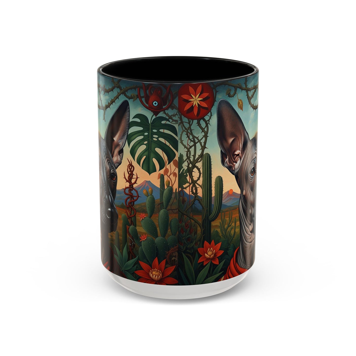 Xoloitzcuintli Accent Coffee Mug - Perfect Gift for Dog Lovers