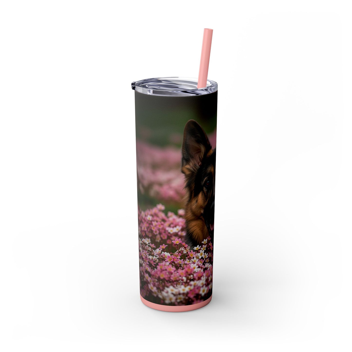 German Shepherd Tumbler with Straw, 20oz
