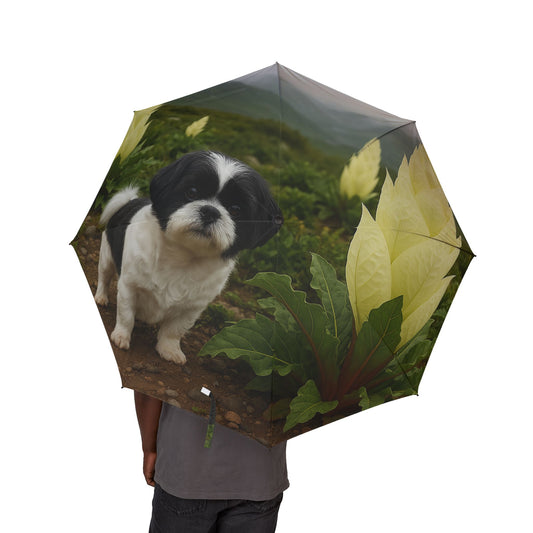 Shihmalt Semi-Automatic Foldable Umbrella