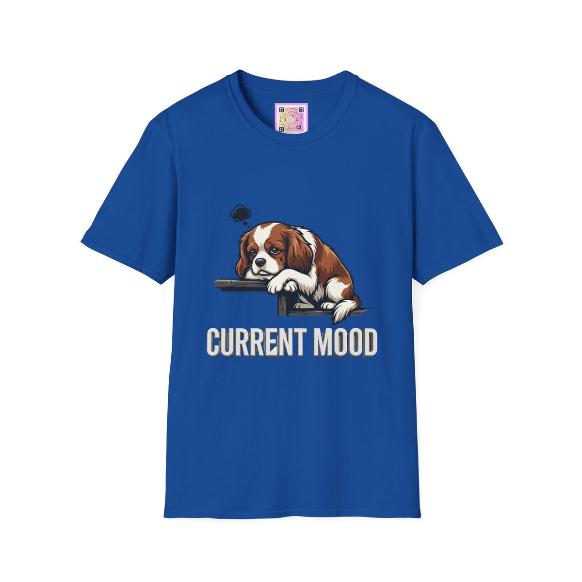 Cavalier King Charles Spaniel Current Mood Tee Shirt