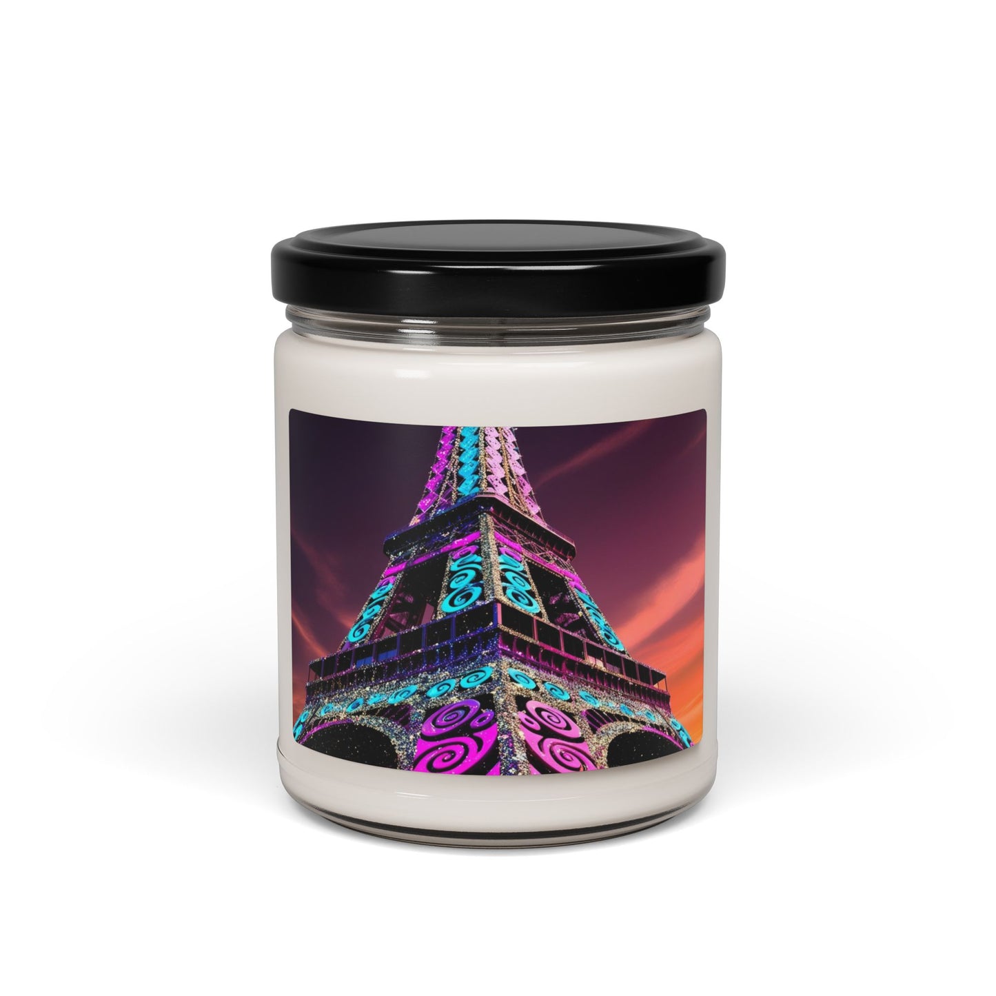 Eiffel Tower La Tour Eiffel- Scented Soy Candle, 9oz