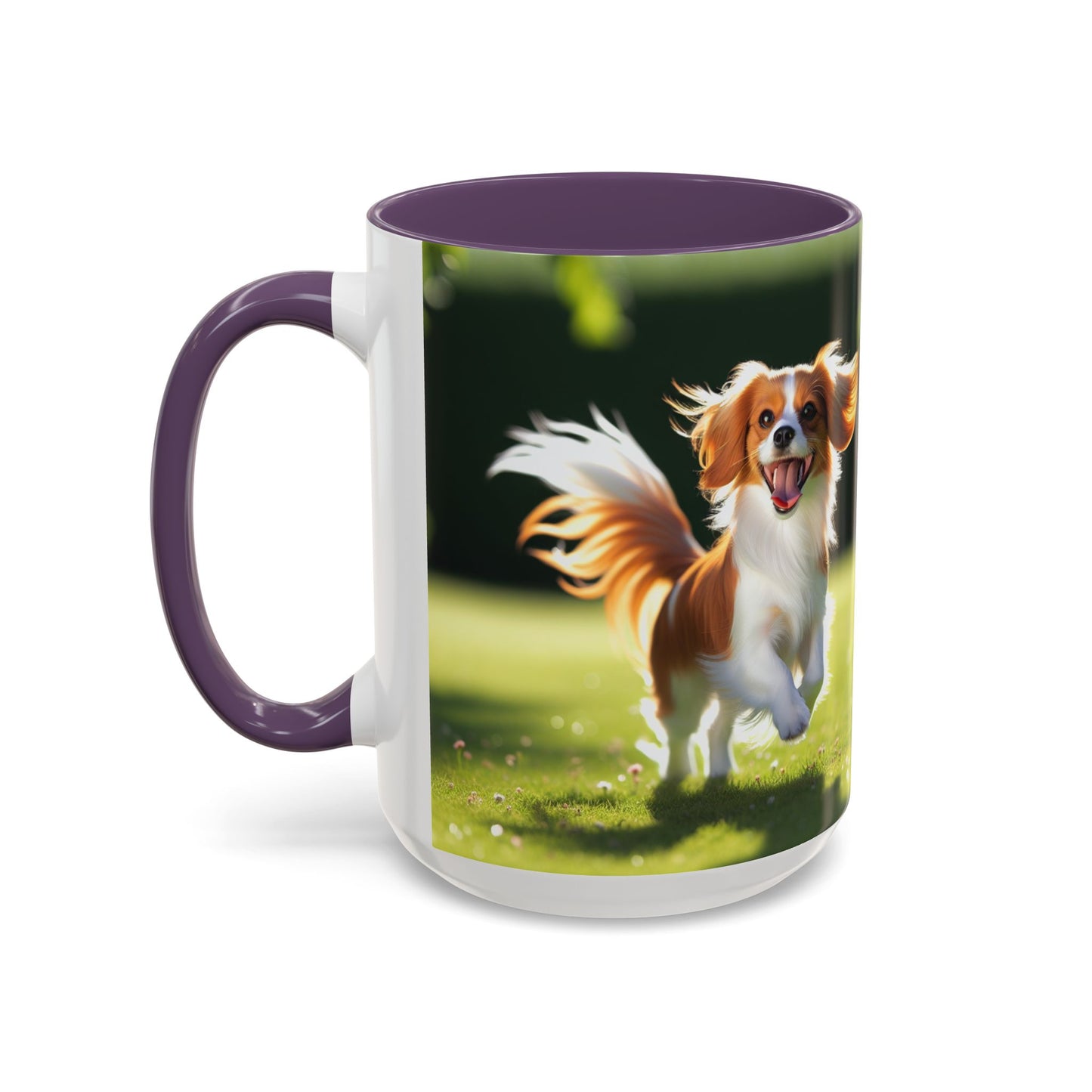 Nederlandse Kooikerhondje Accent Coffee Mug - Cadeau parfait pour les amoureux des chiens