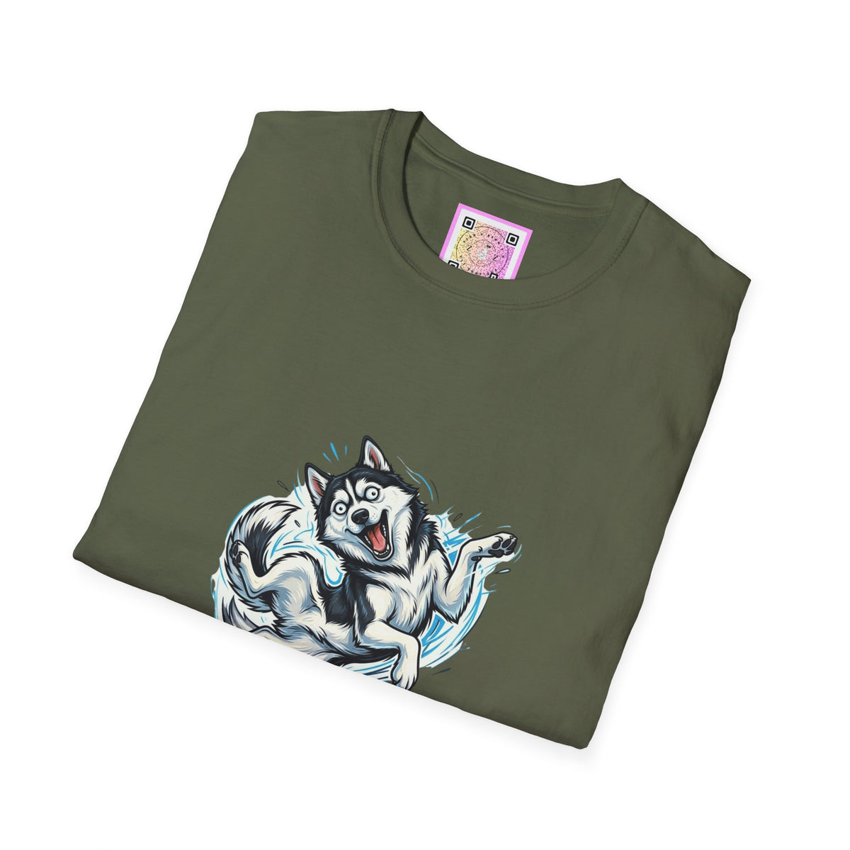Siberian Husky Current Mood Tee Shirt