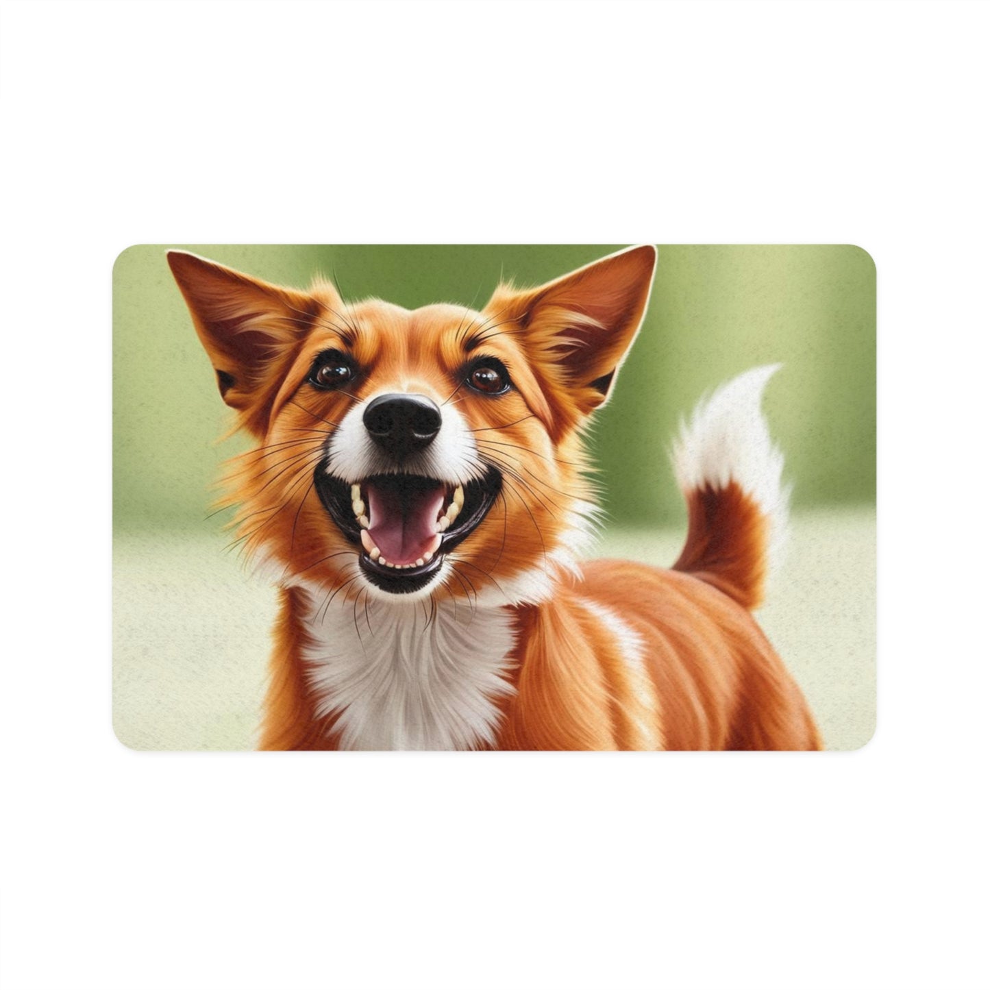 Pet Food Mat (12x18) - Fox Terrier