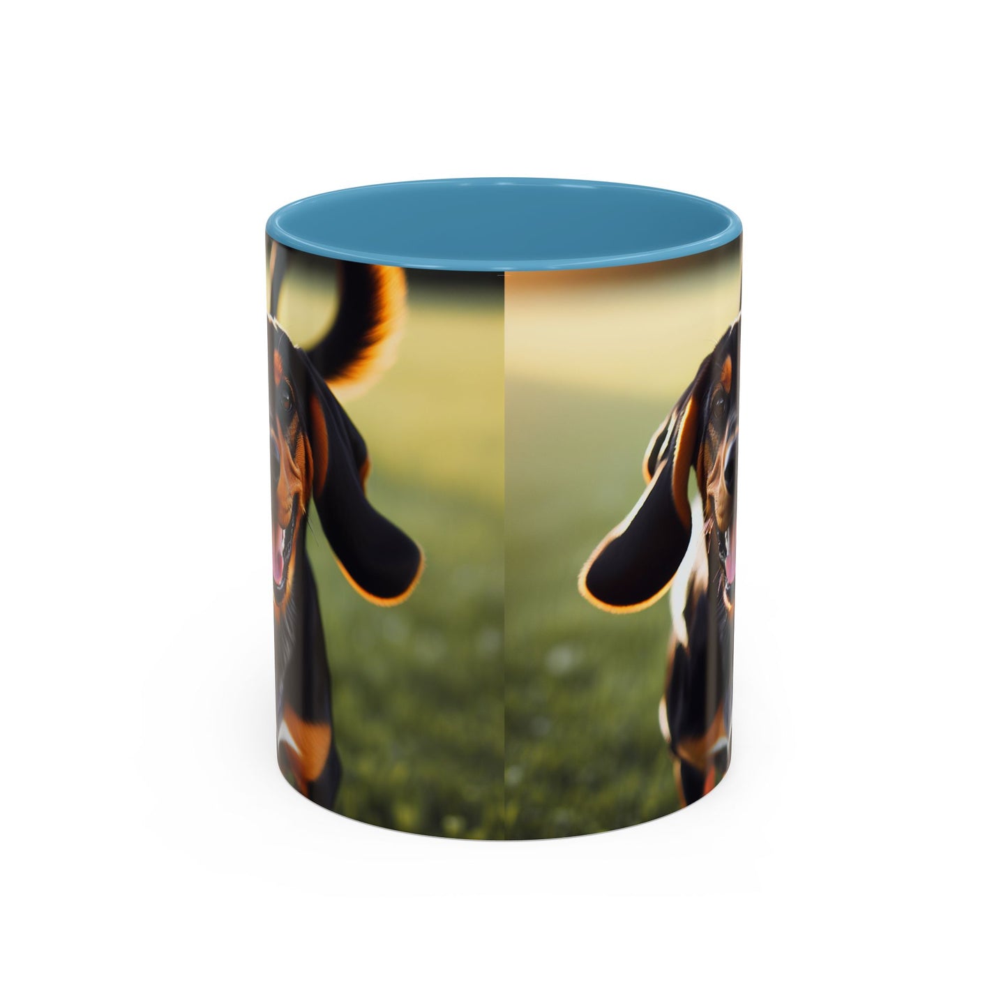 Black and Tan Coonhound Accent Coffee Mug - Perfect Gift for Dog Lovers