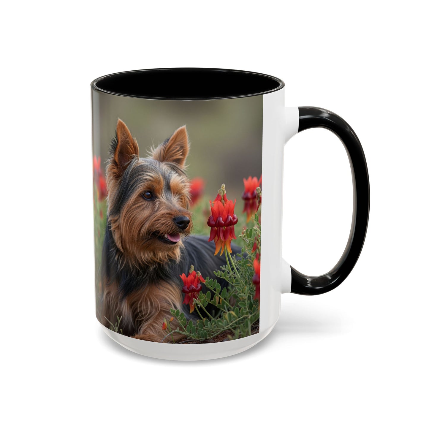 Taza con detalles de Silky Terrier: el regalo perfecto para los amantes de los perros