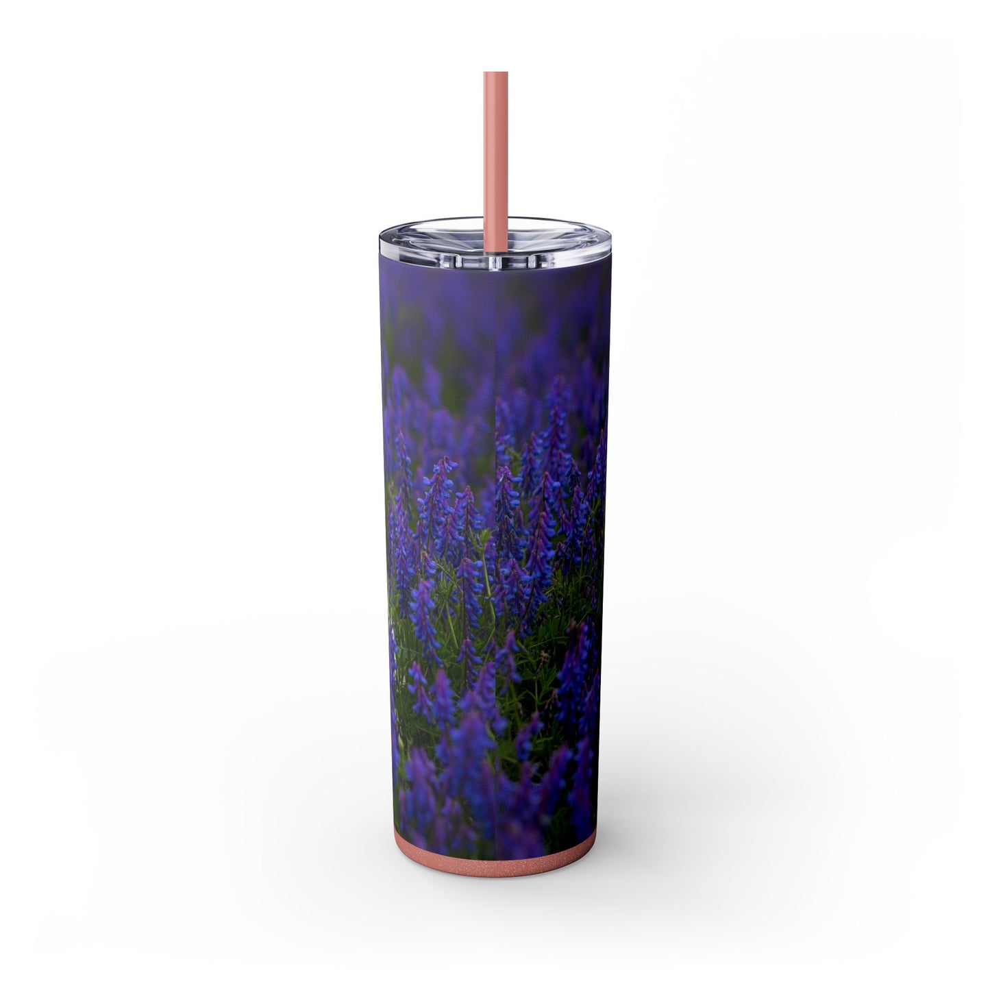 Pomeranian Skinny Tumbler with Straw, 20oz